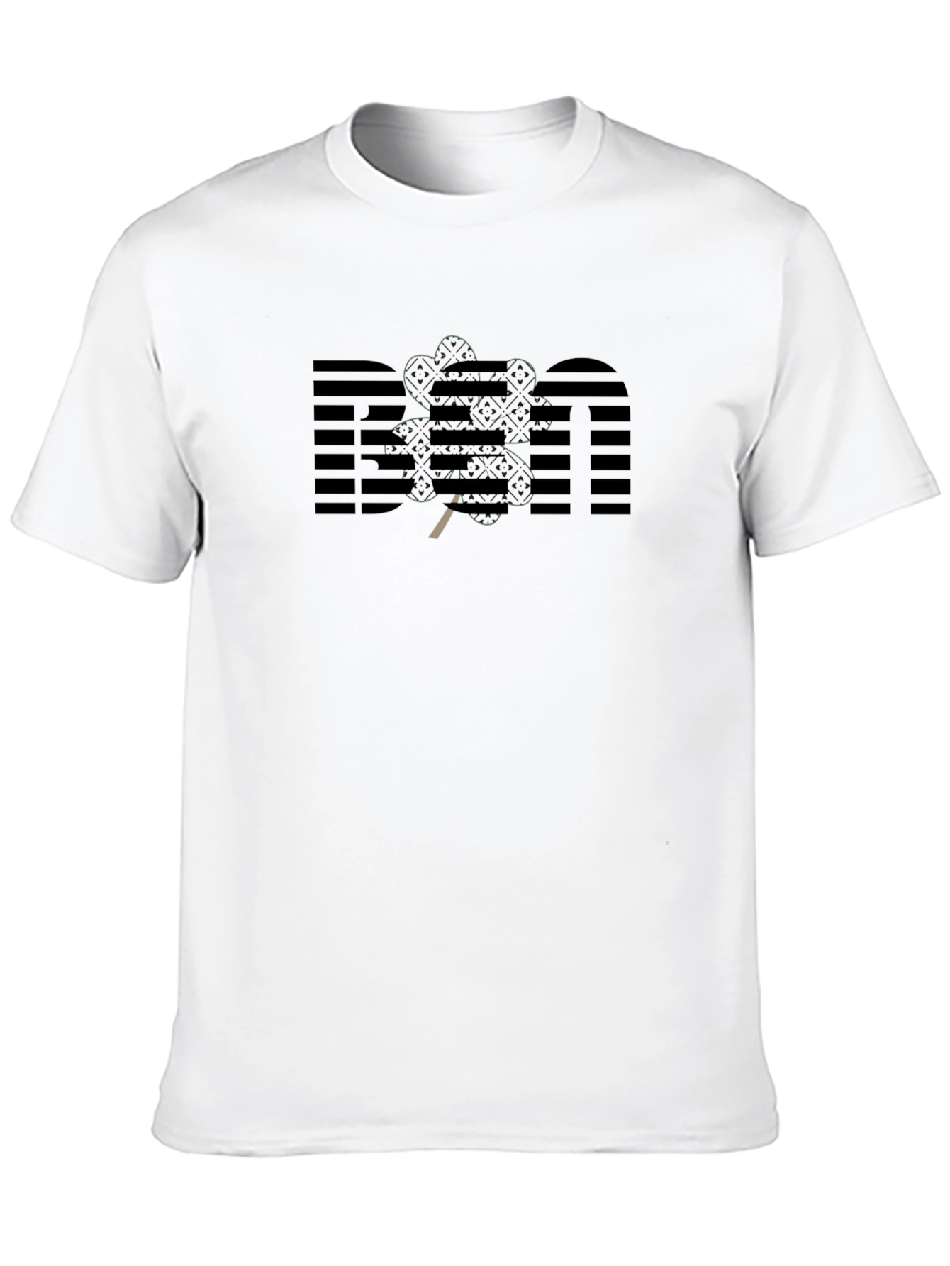 Lucky B&N T-Shirt - Black