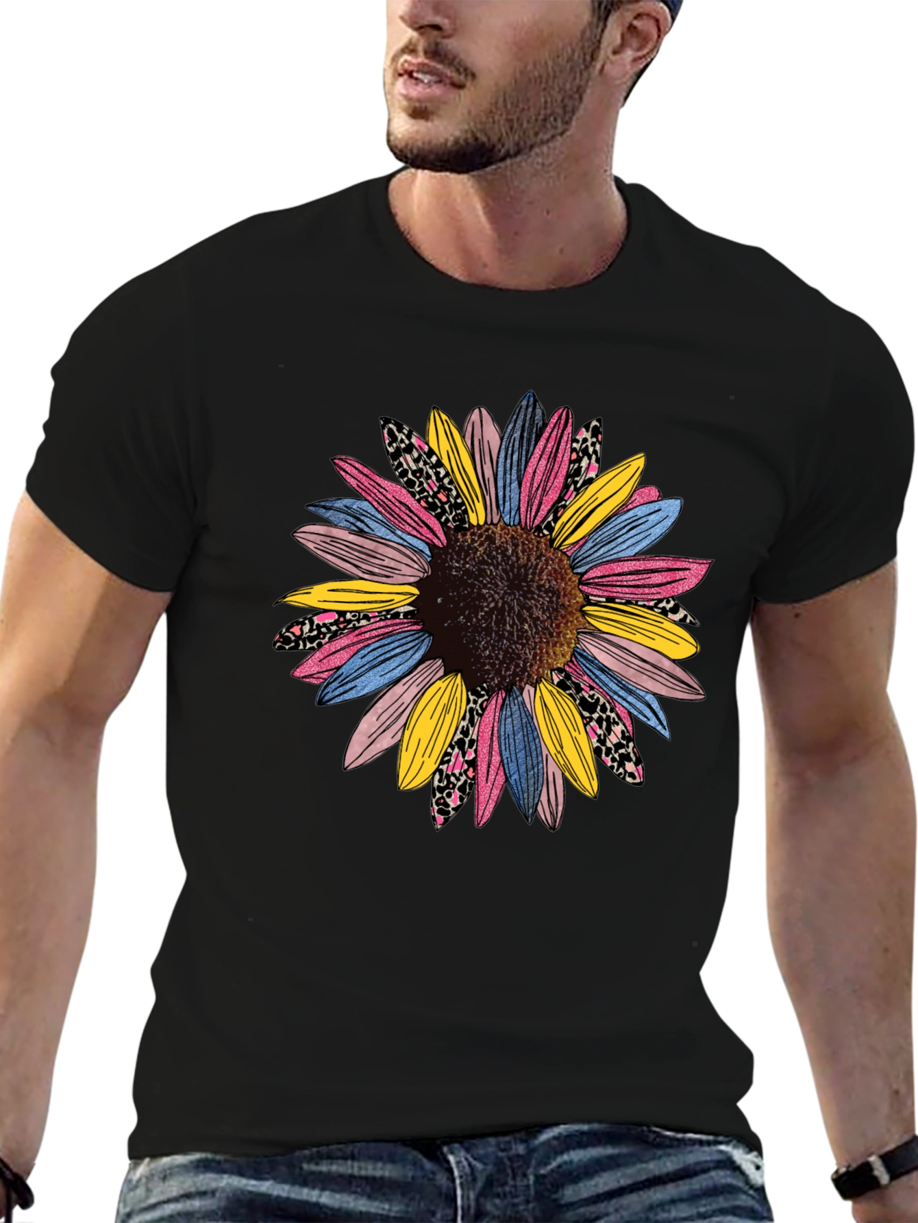 Sunflower Graphic Tee - Trendy Casual Style