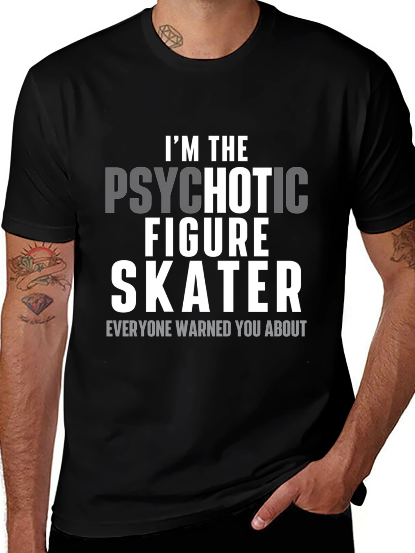 Psychotic Figure Skater T-Shirt