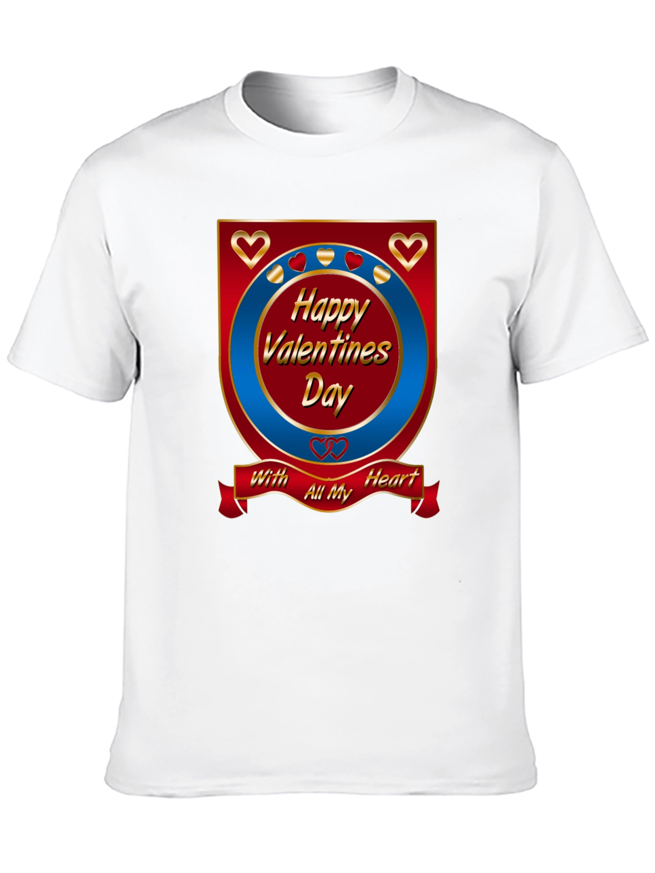 Happy Valentines Day Graphic T-Shirt