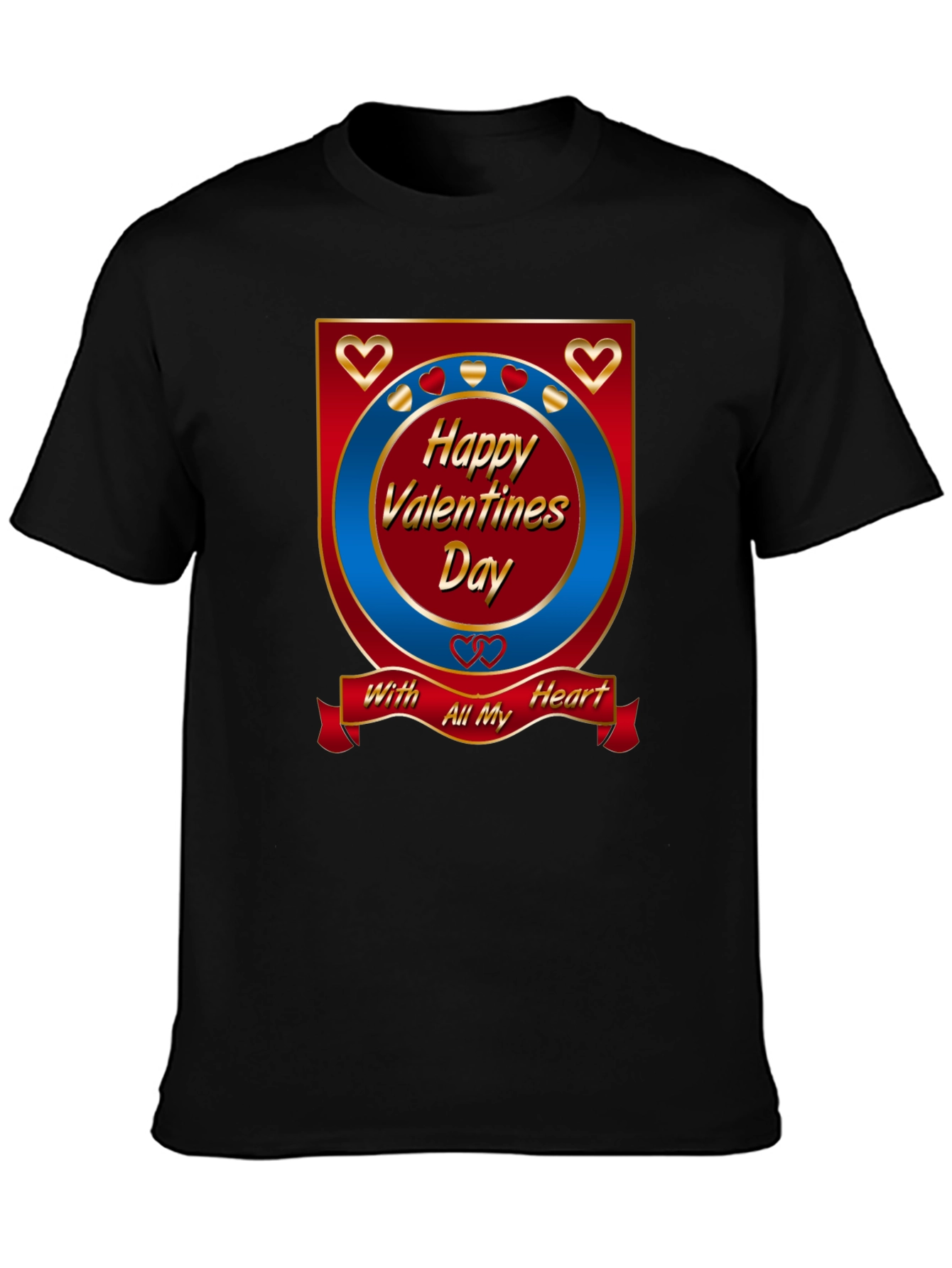 Happy Valentines Day Graphic T-Shirt