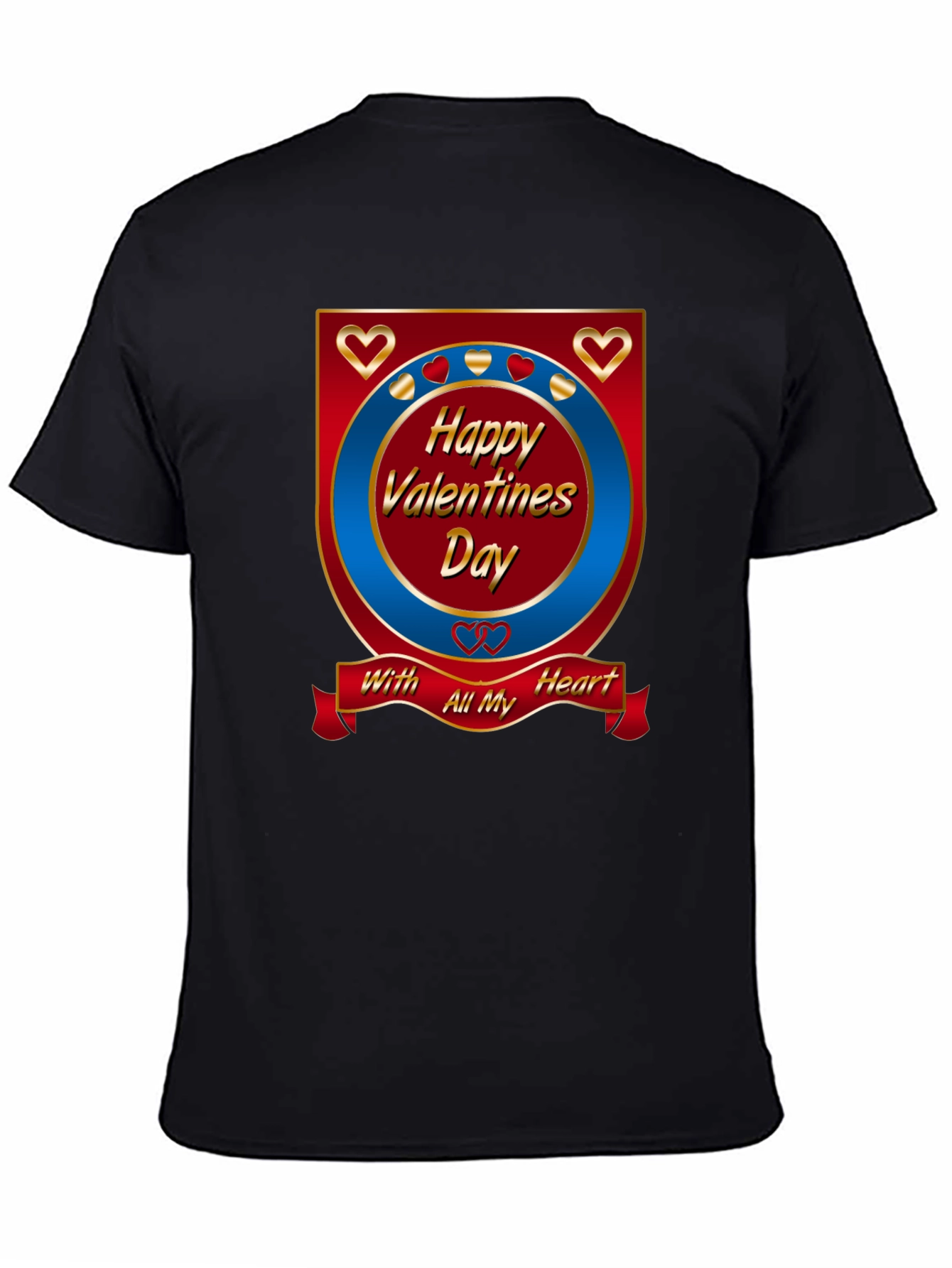 Happy Valentines Day Graphic T-Shirt