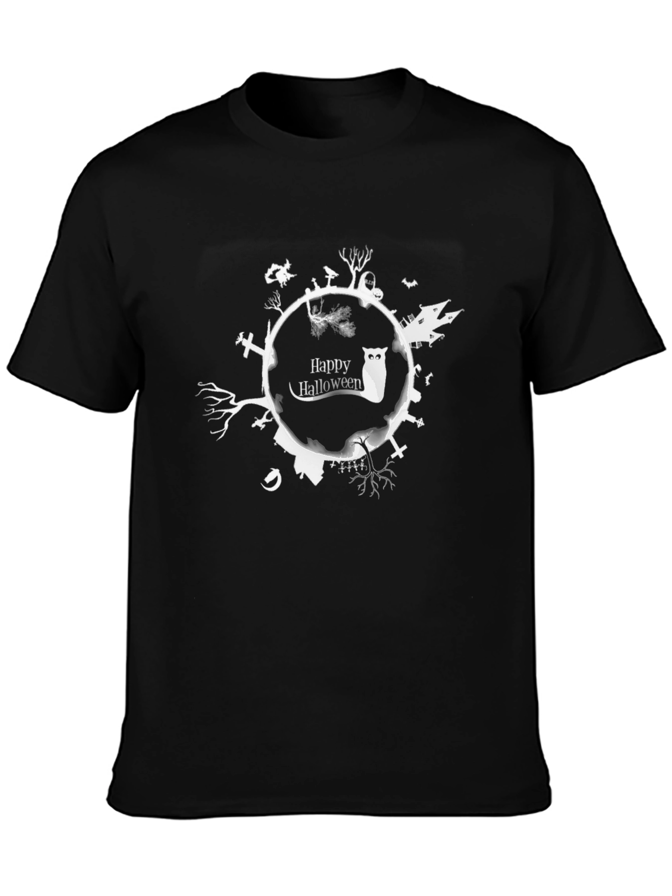 Happy Halloween Graphic T-Shirt Spooky Season Tee
