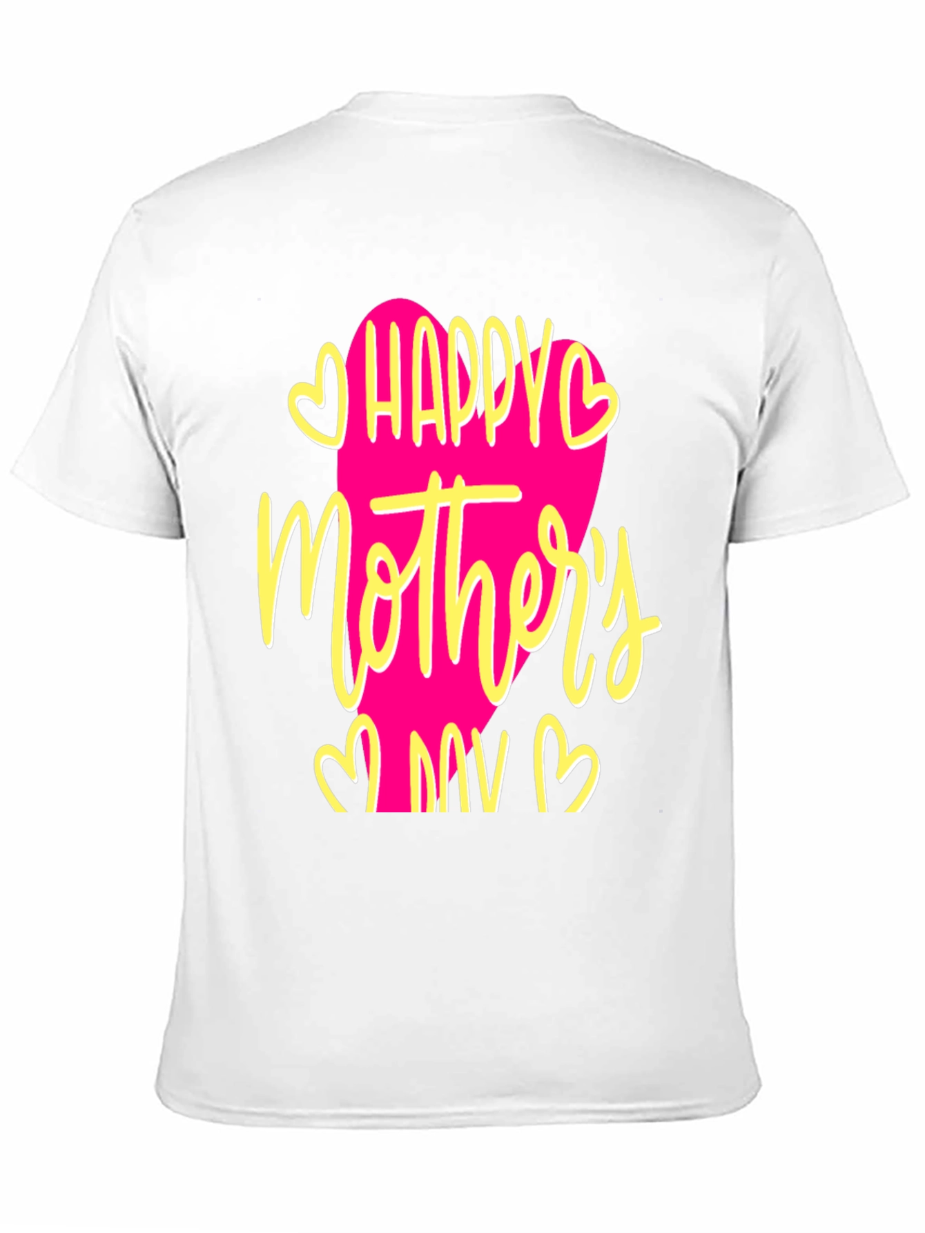 Happy Mothers Day Graphic T-Shirt - Black