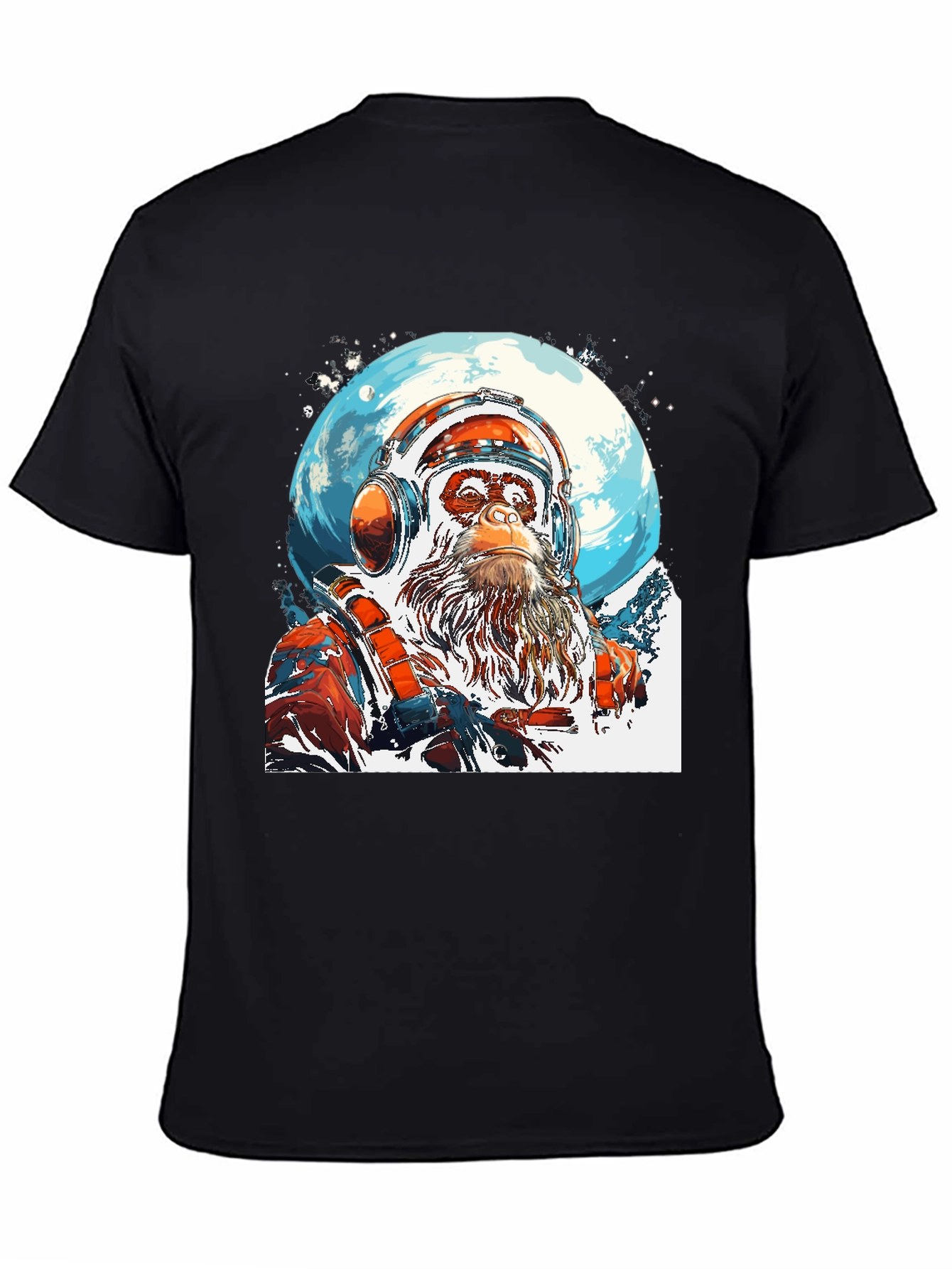 Ape Astronaut Graphic T-Shirt