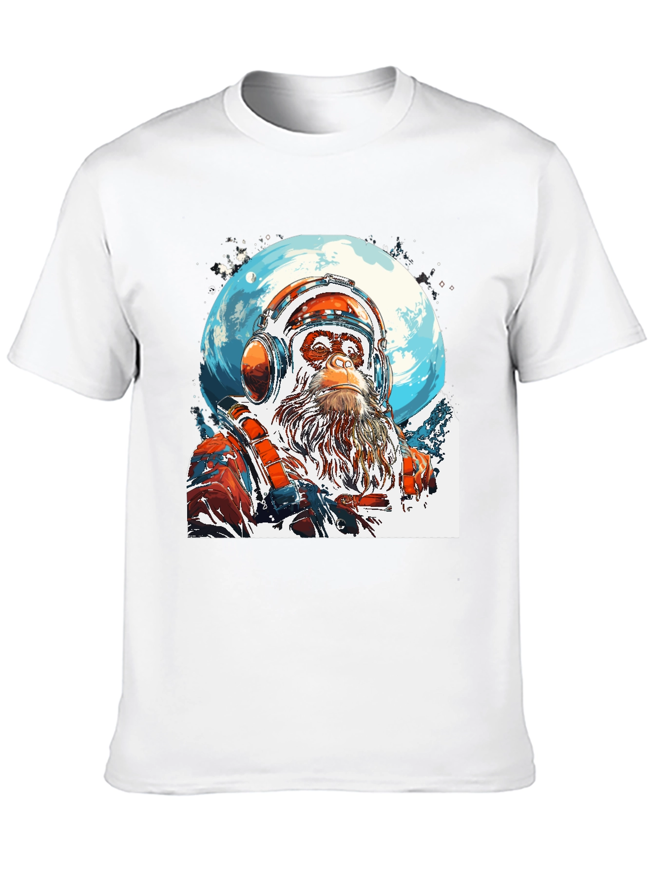 Ape Astronaut Graphic T-Shirt