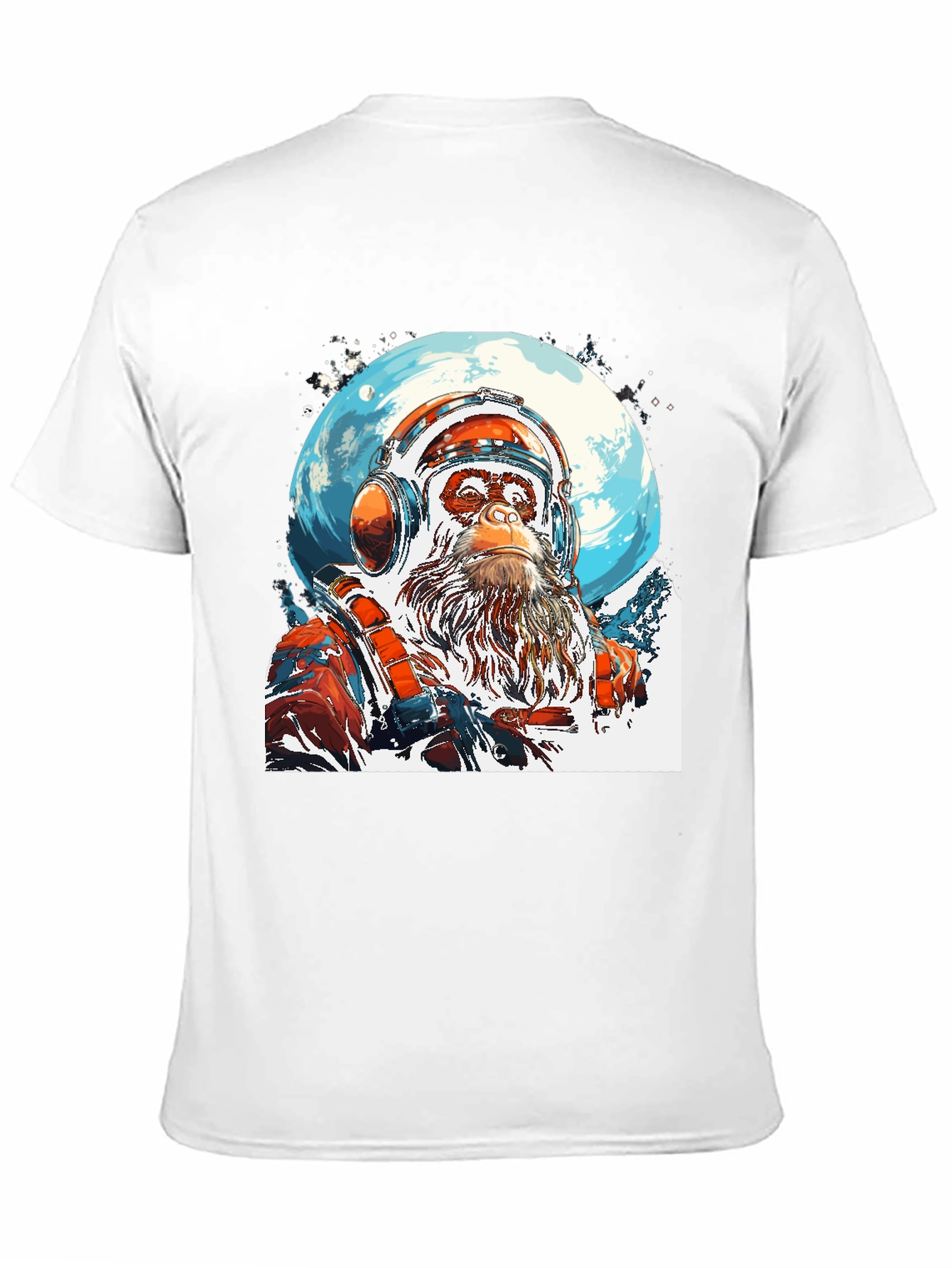 Ape Astronaut Graphic T-Shirt