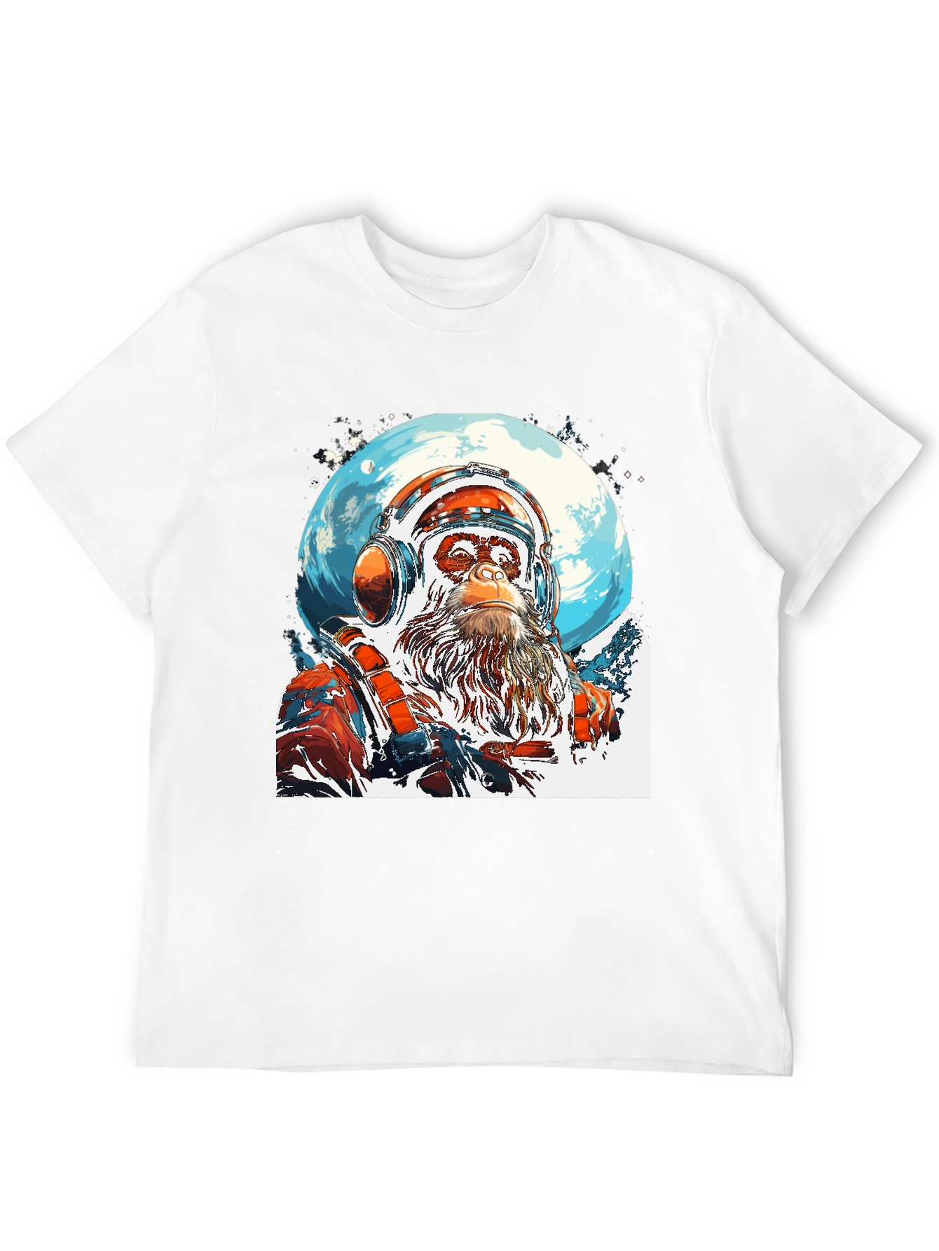 Ape Astronaut Graphic T-Shirt