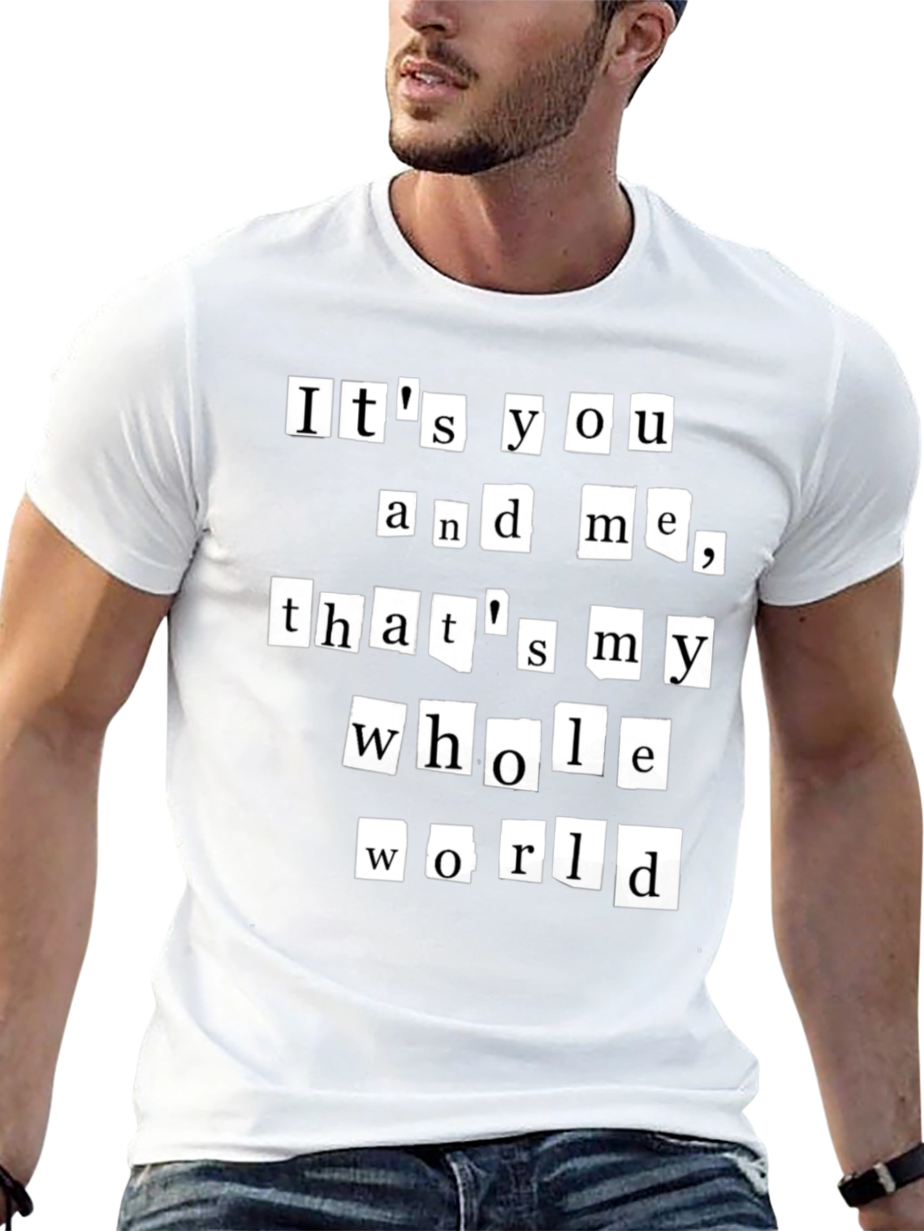 Its You and Me T-Shirt - Trendy Graphic Tee