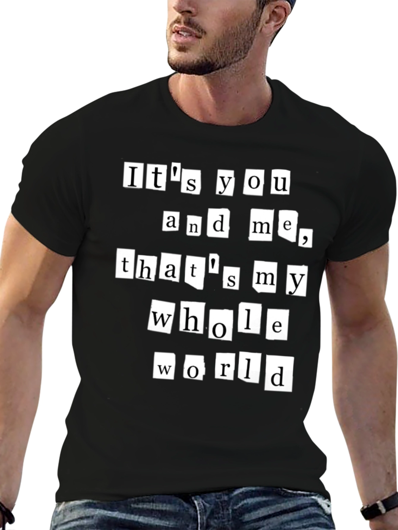 Its You and Me T-Shirt - Trendy Graphic Tee