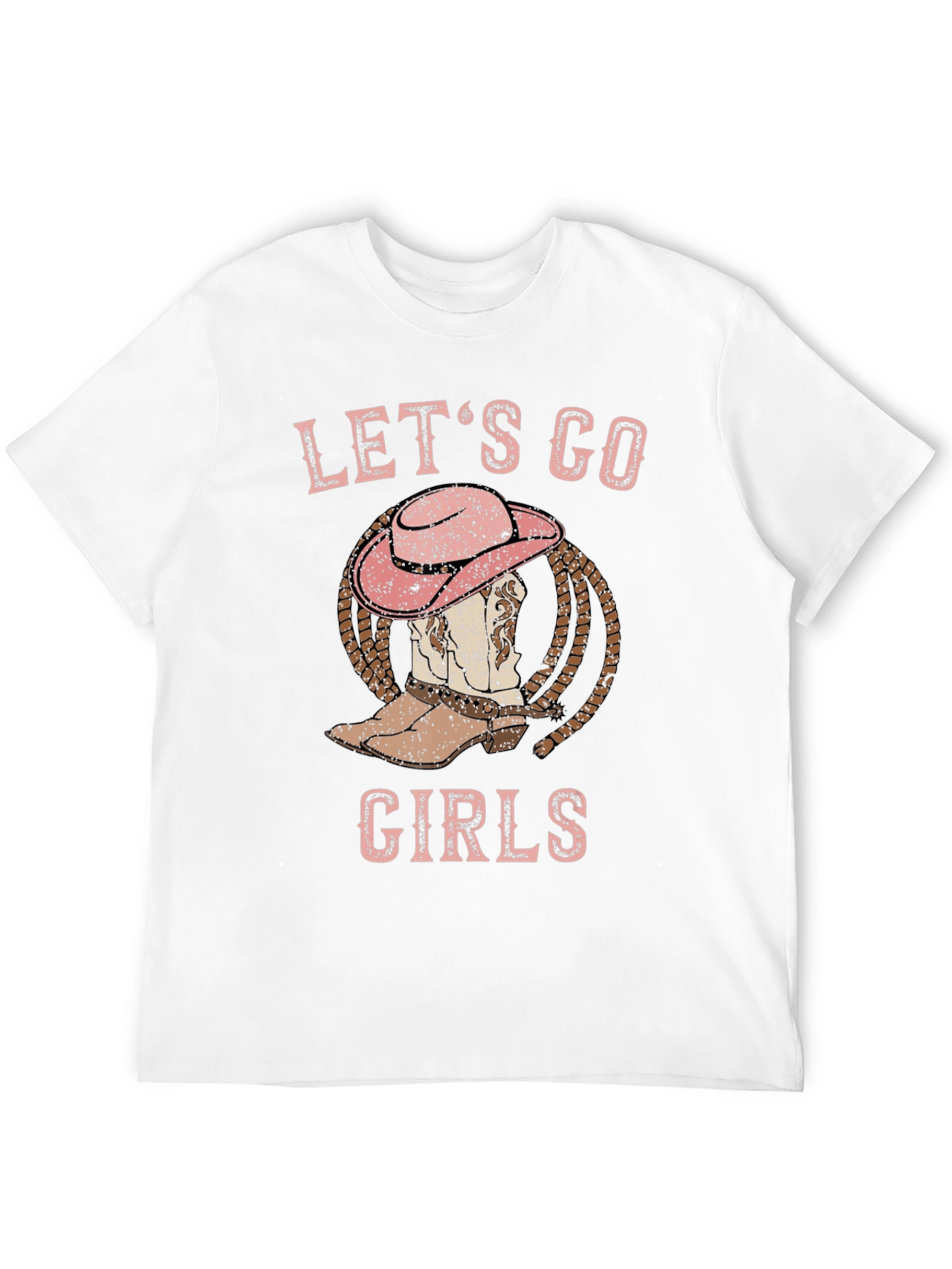 Lets Go Girls Cowboy Boot T-Shirt