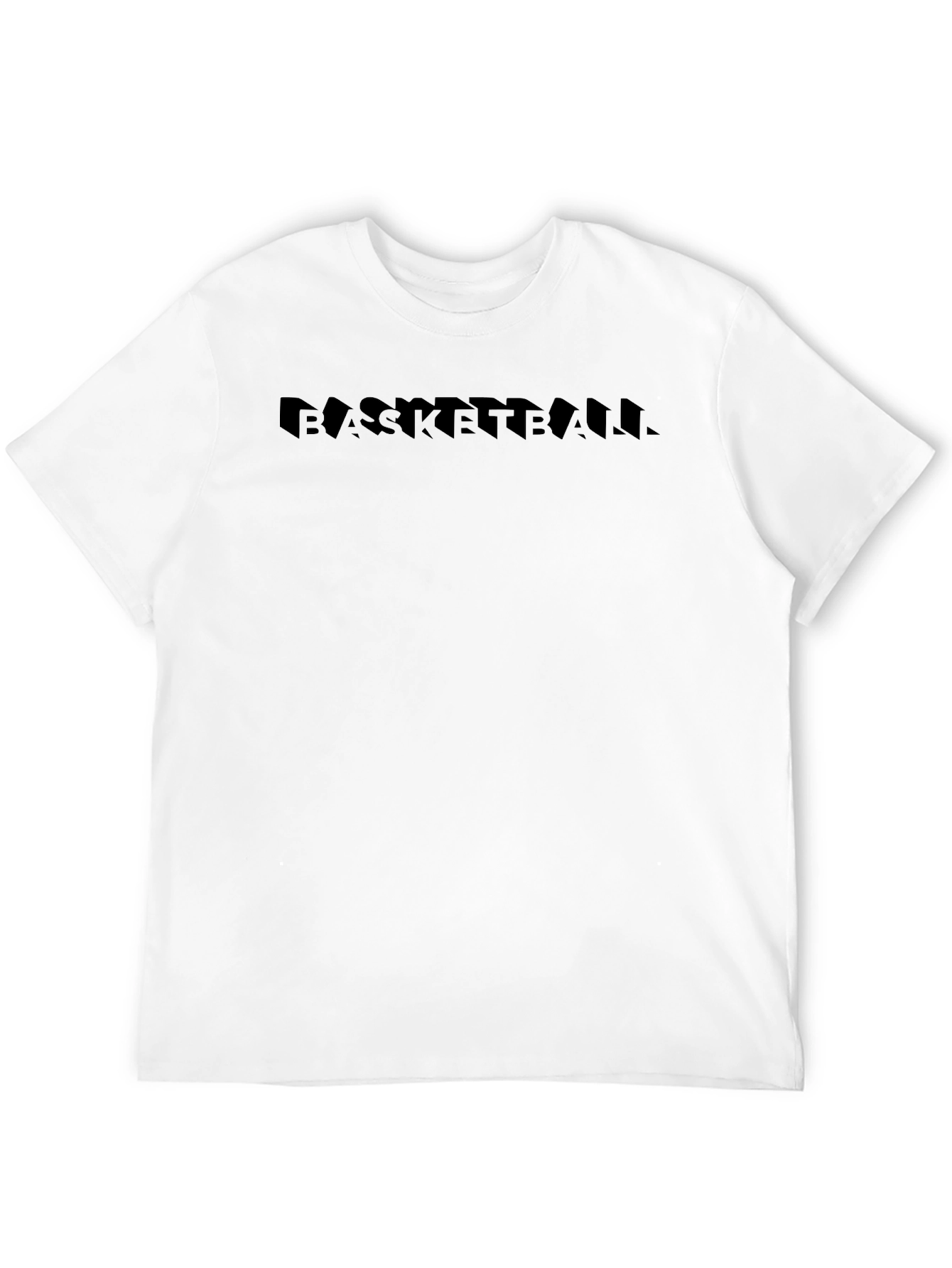 Black Basketball Graphic T-Shirt