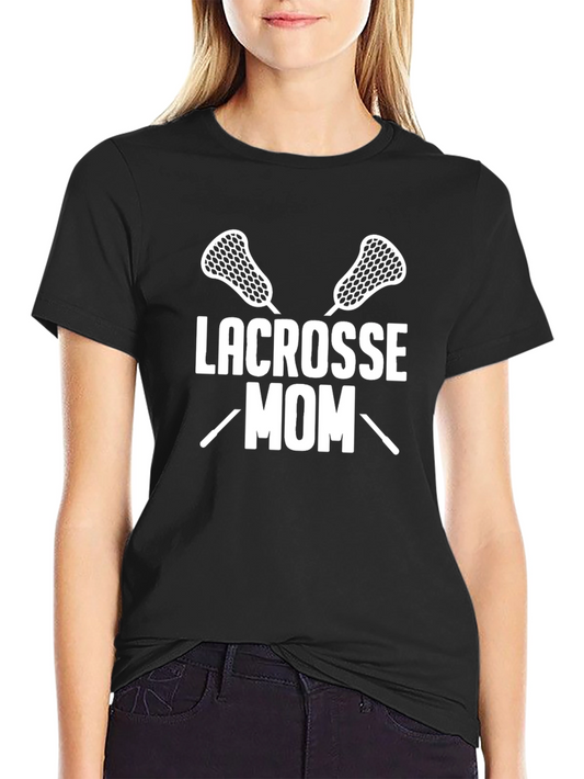 Lacrosse Mom T-Shirt - Stylish Sportswear for Supportive Moms
