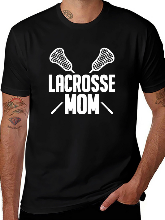 Lacrosse Mom T-Shirt - Stylish Sportswear for Supportive Moms