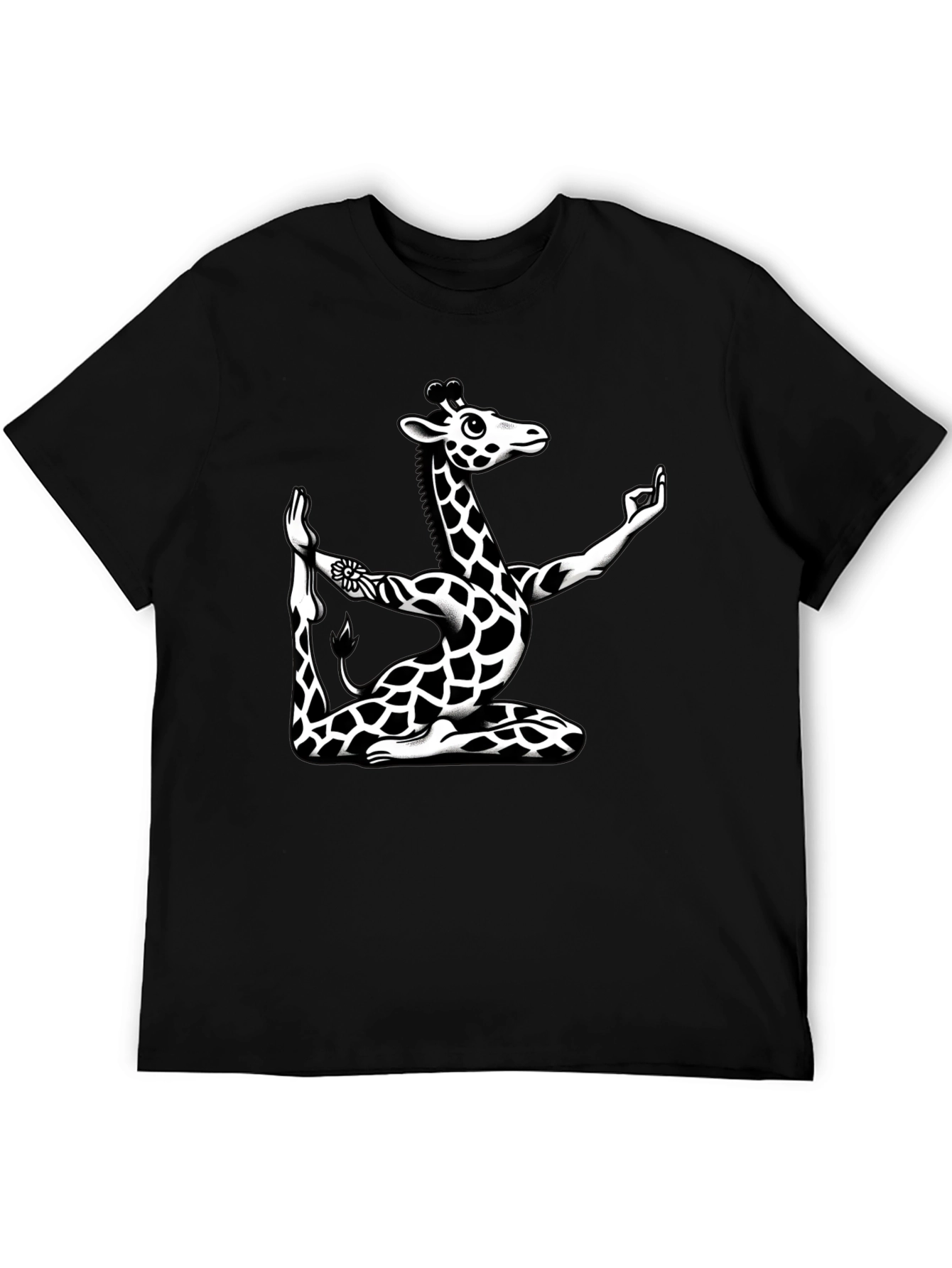 Yoga Giraffe Graphic Tee