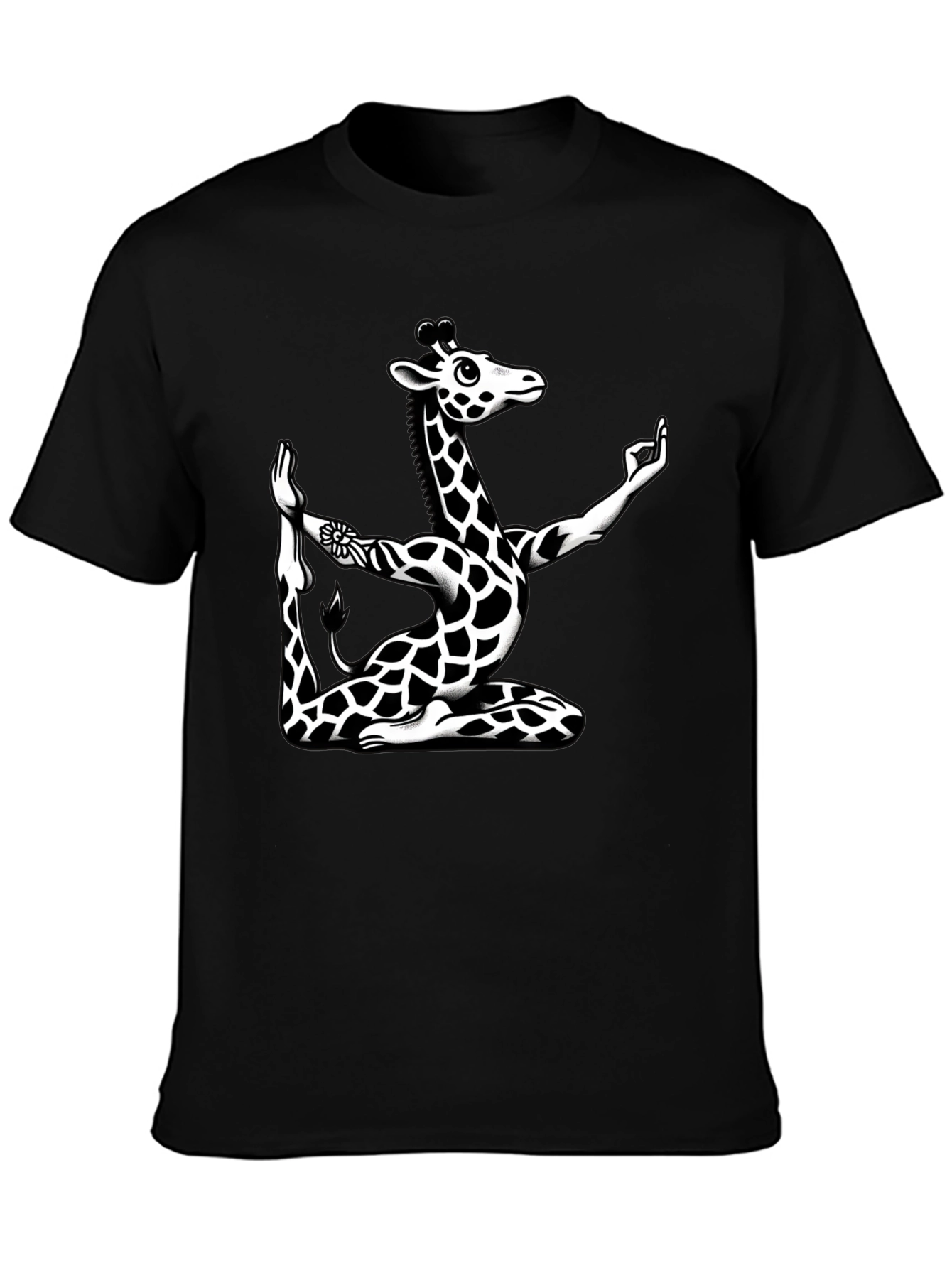 Yoga Giraffe Graphic Tee