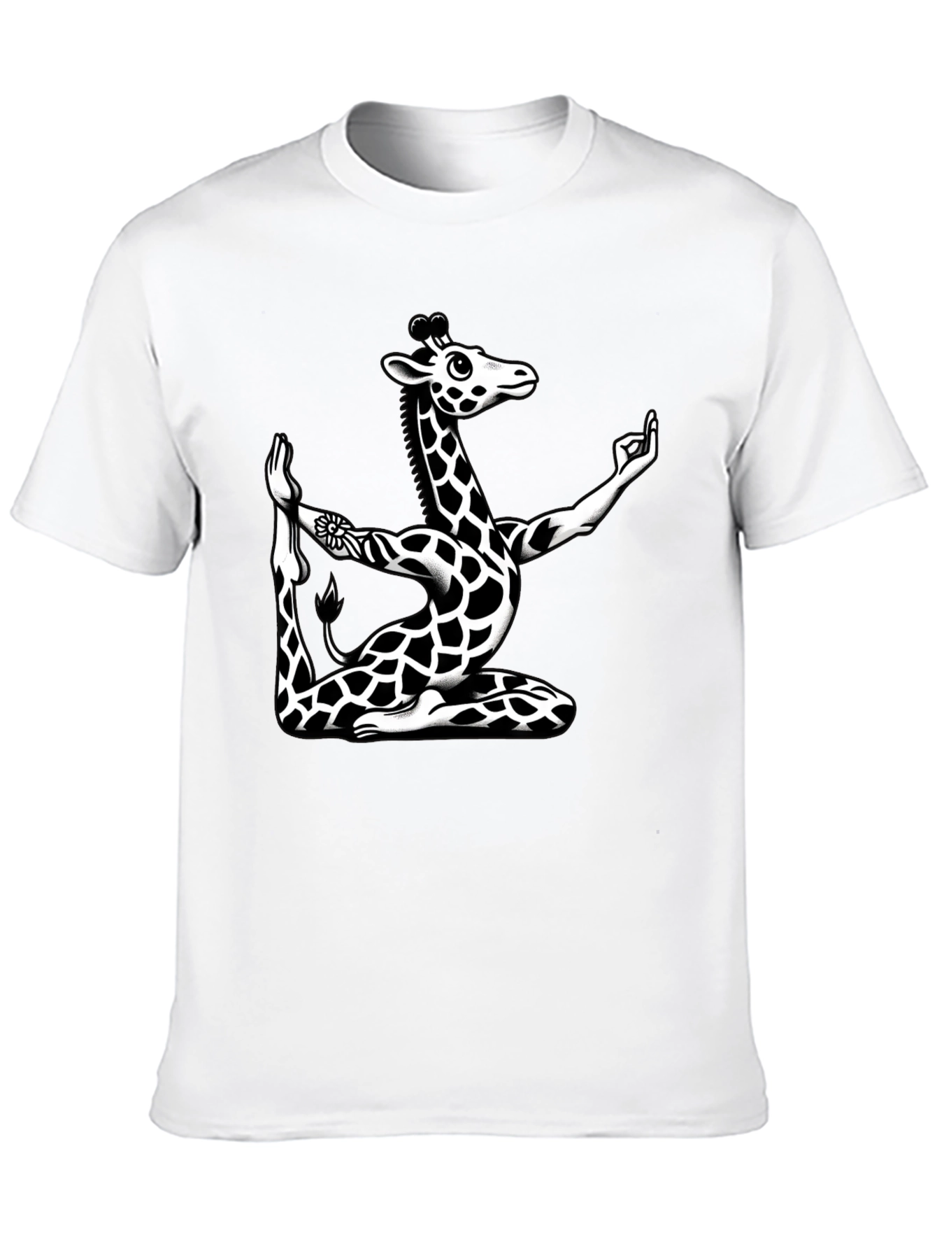 Yoga Giraffe Graphic Tee