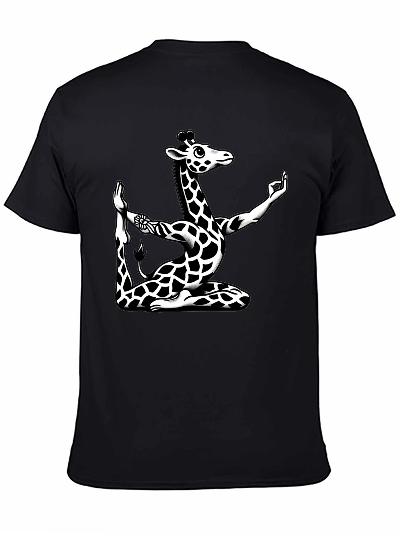 Yoga Giraffe Graphic Tee