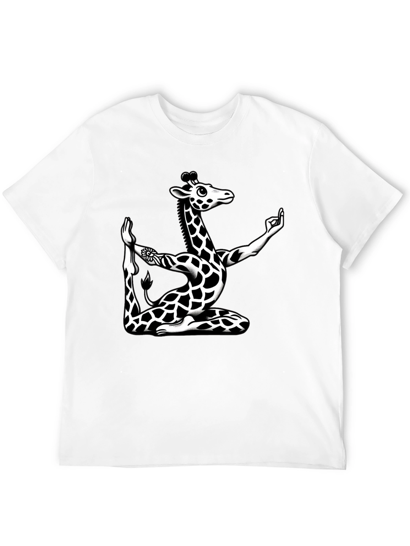 Yoga Giraffe Graphic Tee