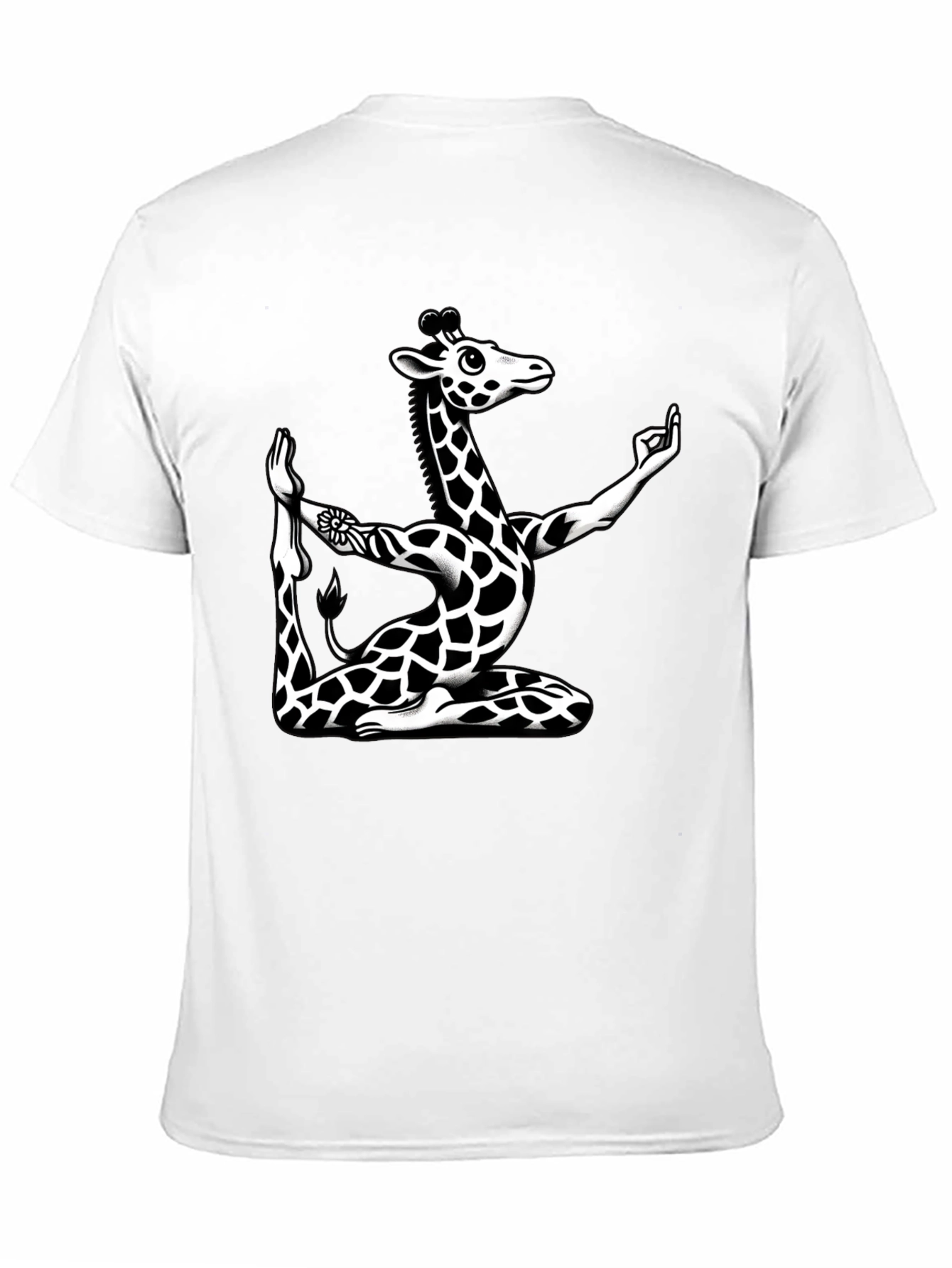 Yoga Giraffe Graphic Tee