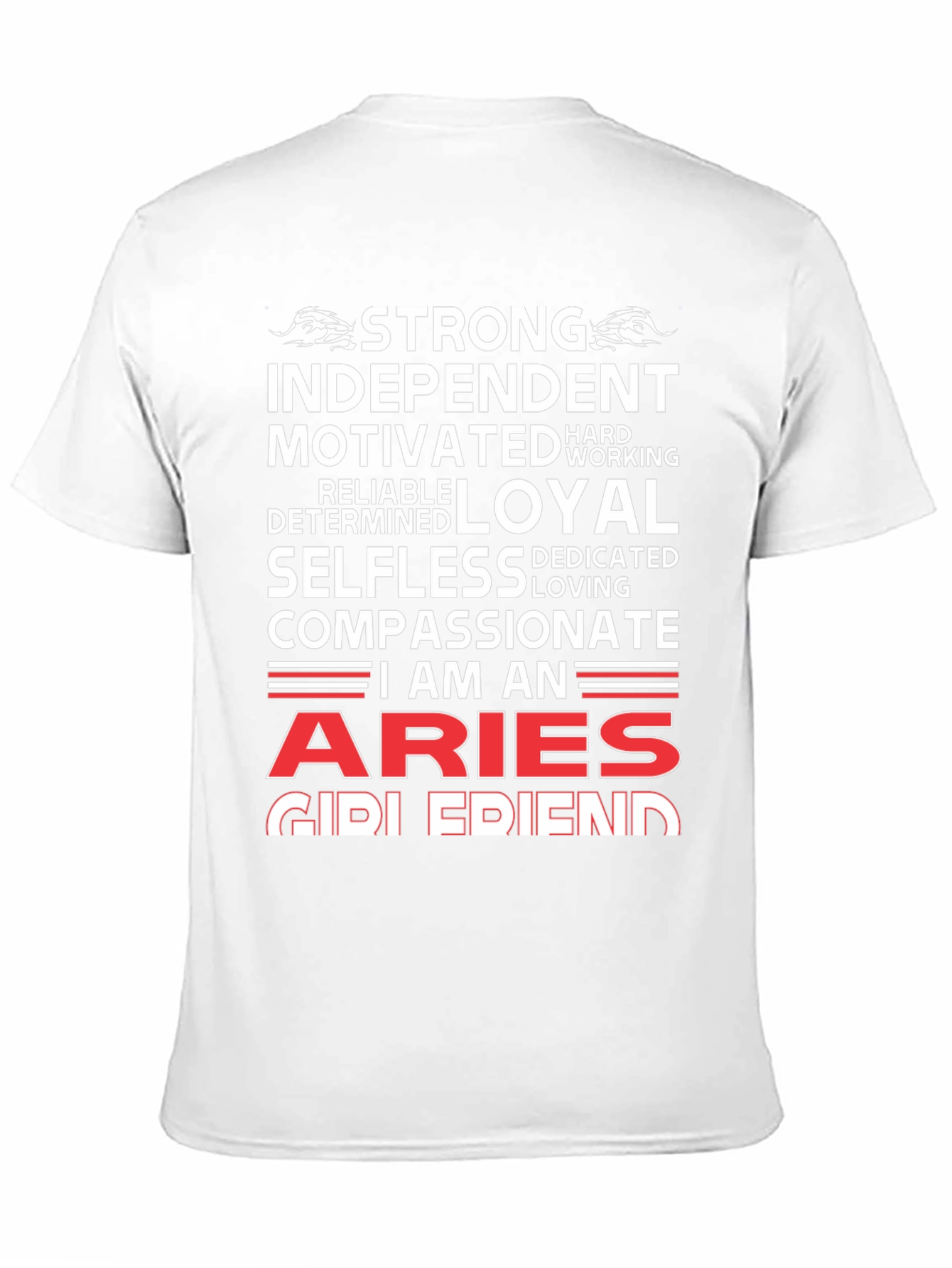 Strong Aries Zodiac Sign T-Shirt