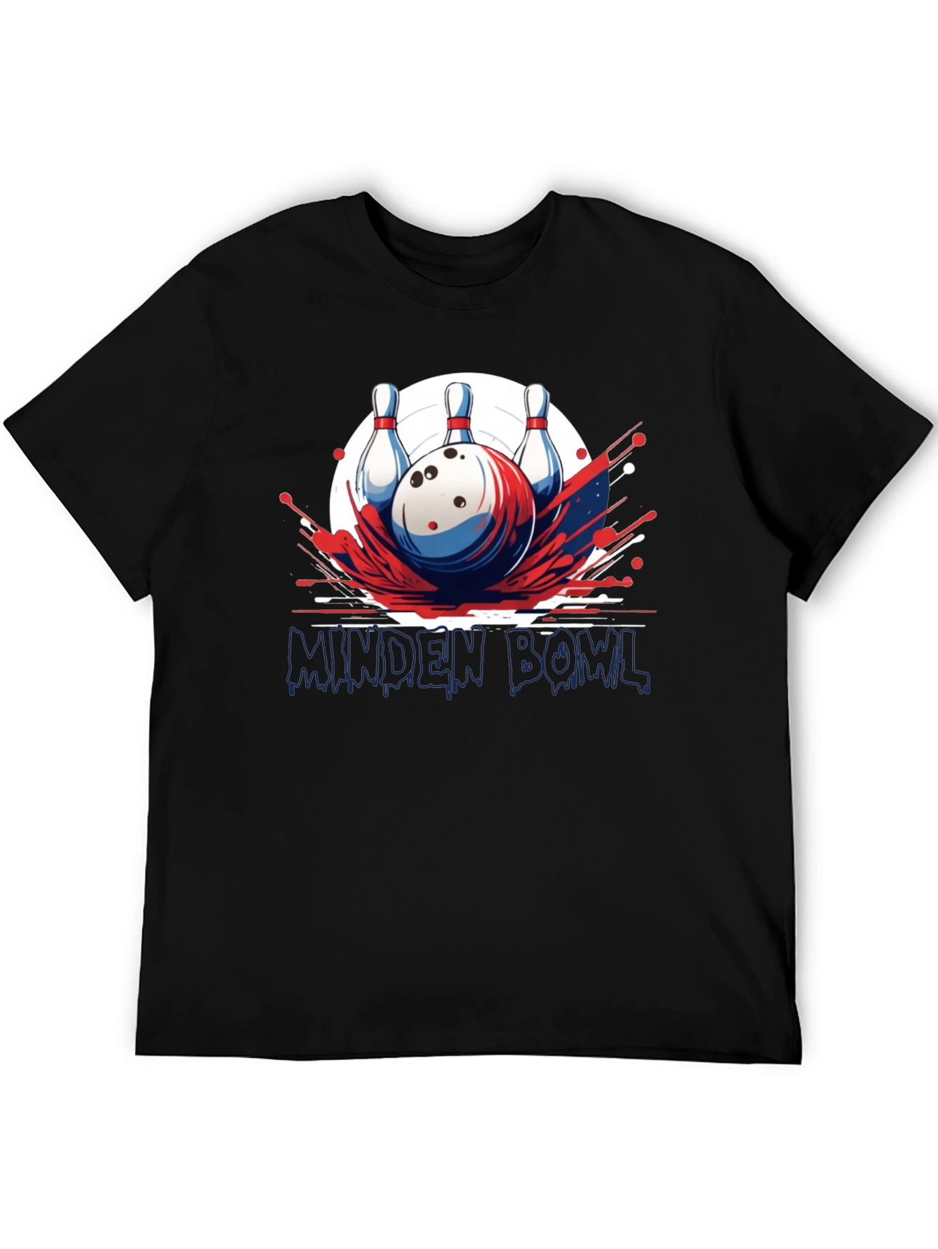 Minden Bowl Graphic T-Shirt - Strike Design