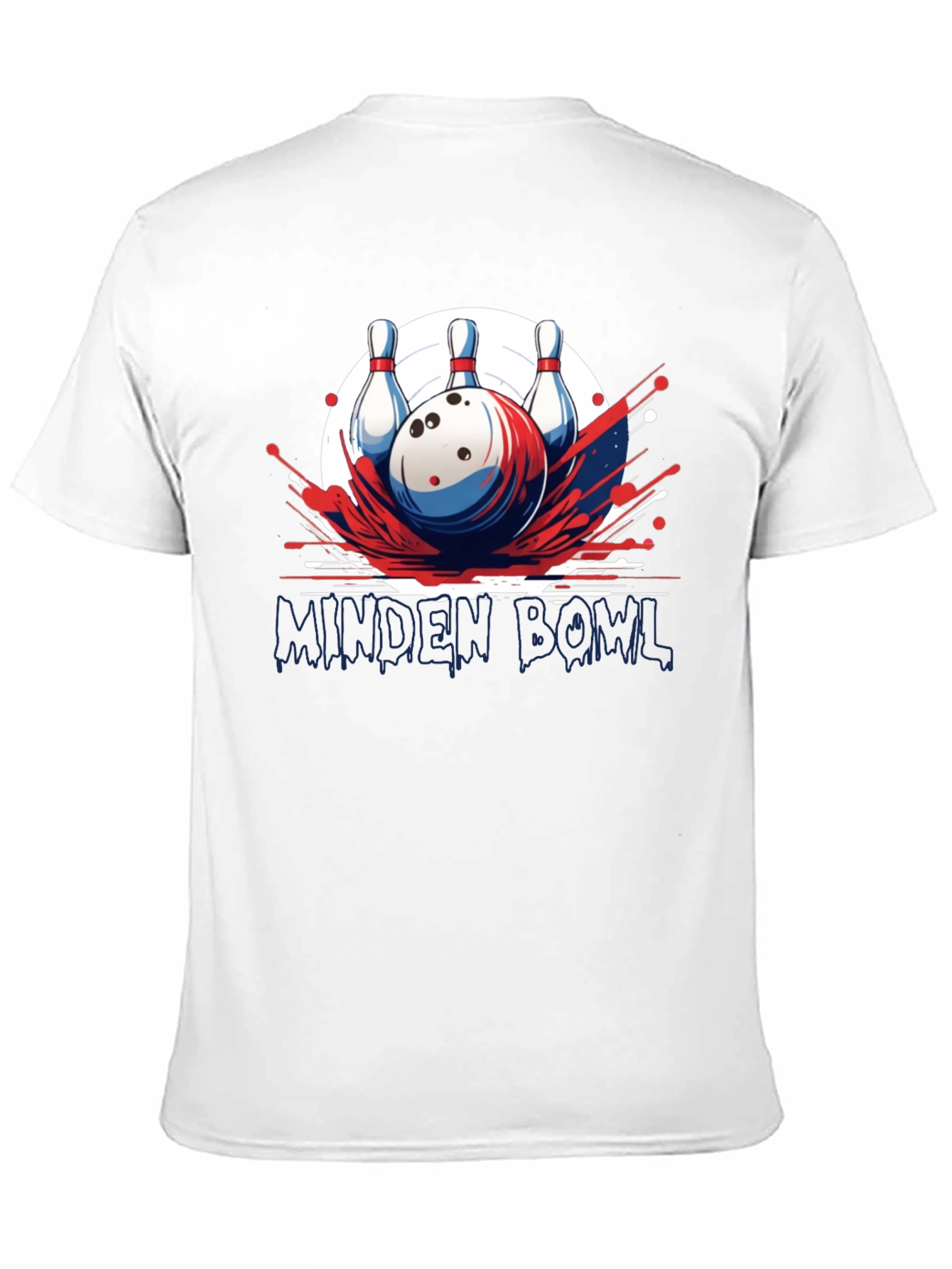 Minden Bowl Graphic T-Shirt - Strike Design