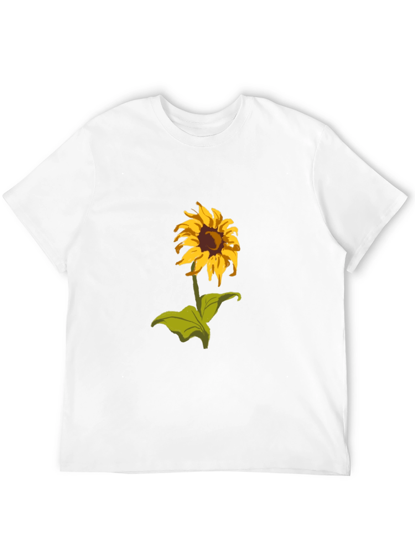 Sunflower Graphic T-Shirt - Black