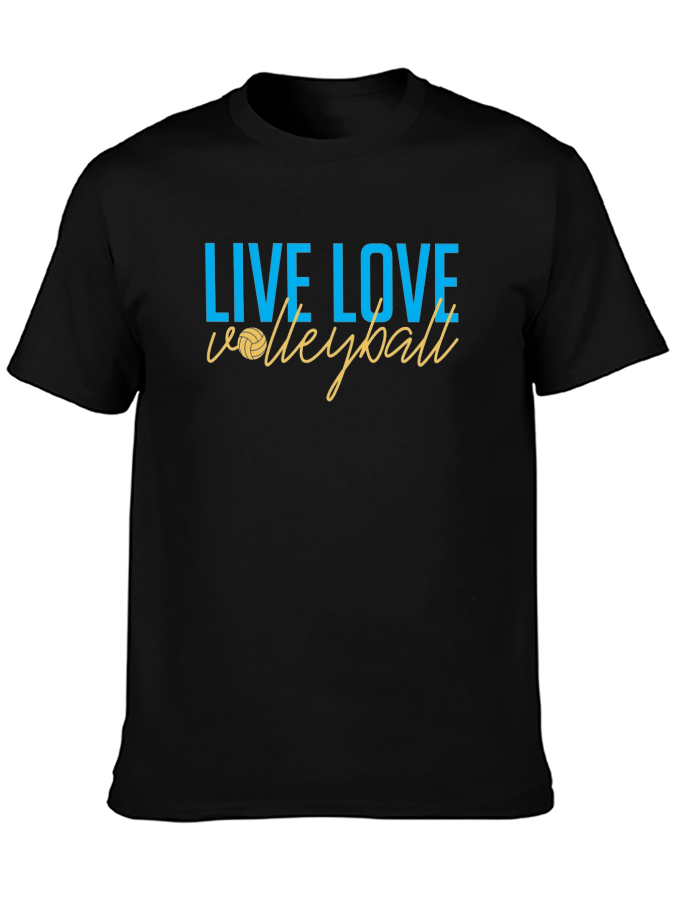 Live Love Volleyball Graphic T-Shirt