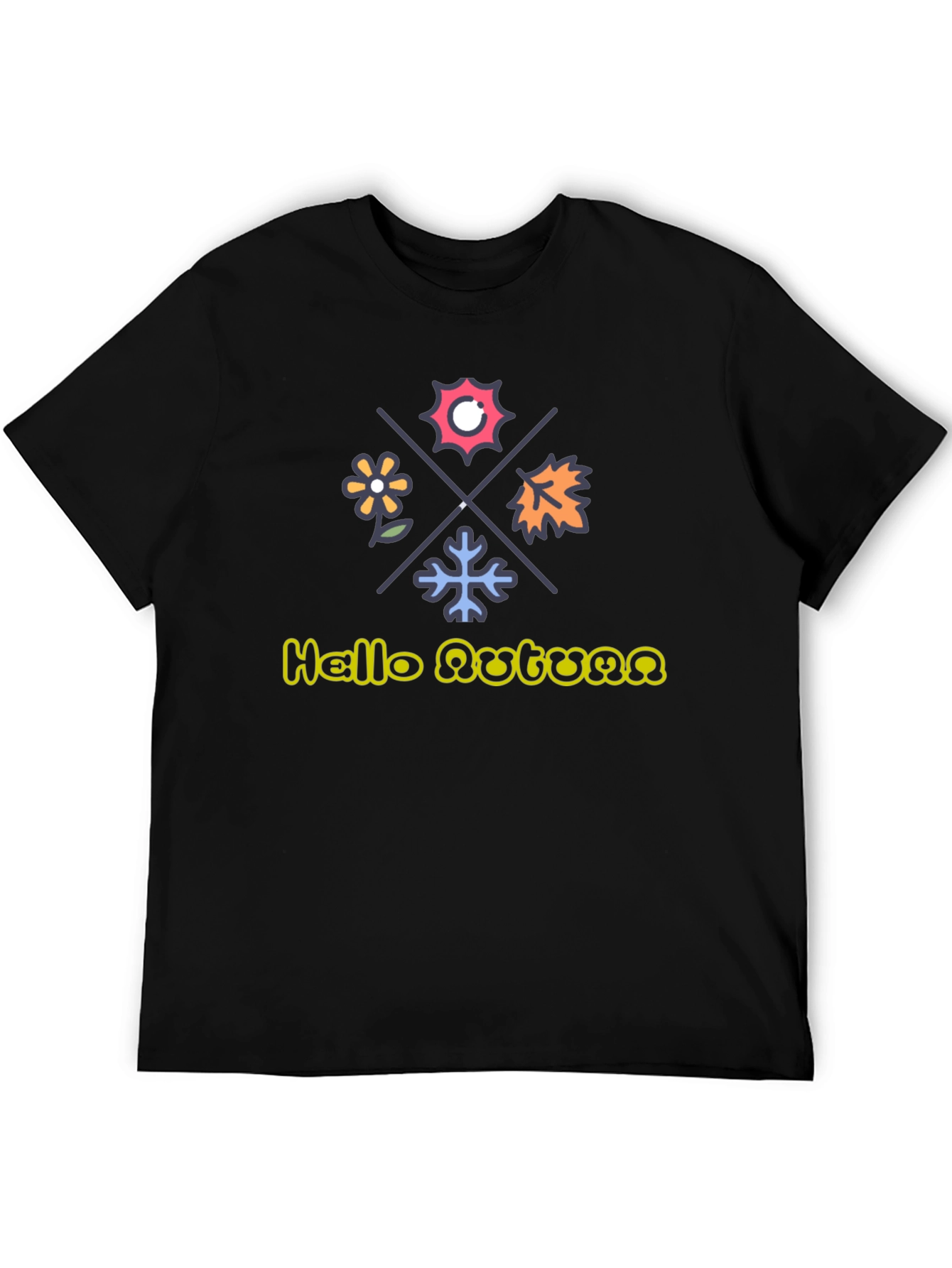Hello Autumn Graphic T-Shirt