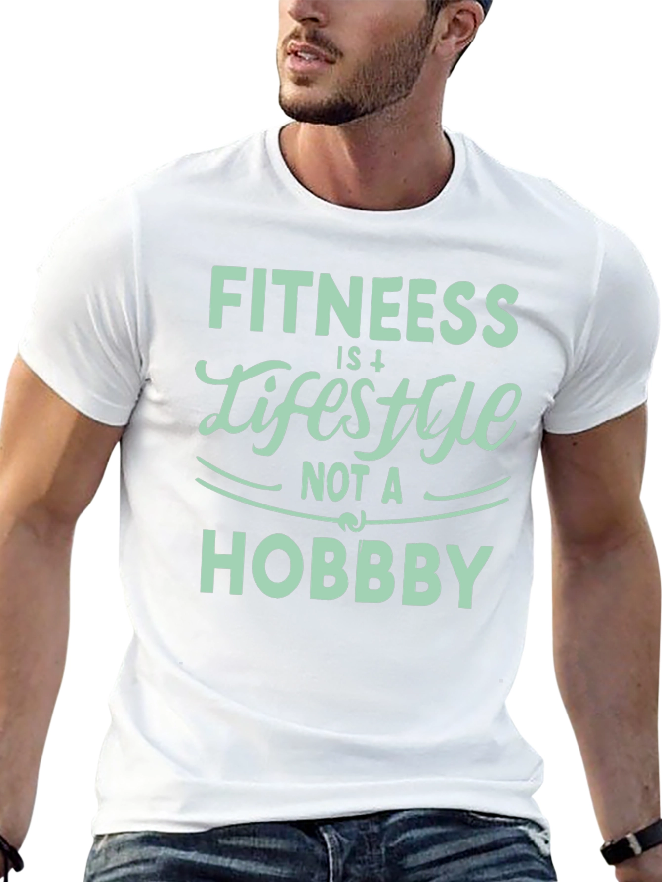 Fitness Lifestyle Graphic Tee - Motivation Shirt