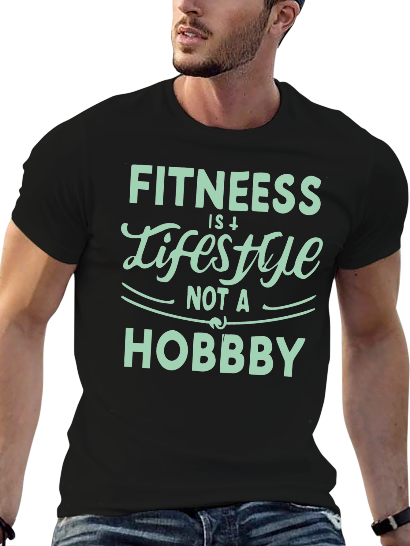 Fitness Lifestyle Graphic Tee - Motivation Shirt