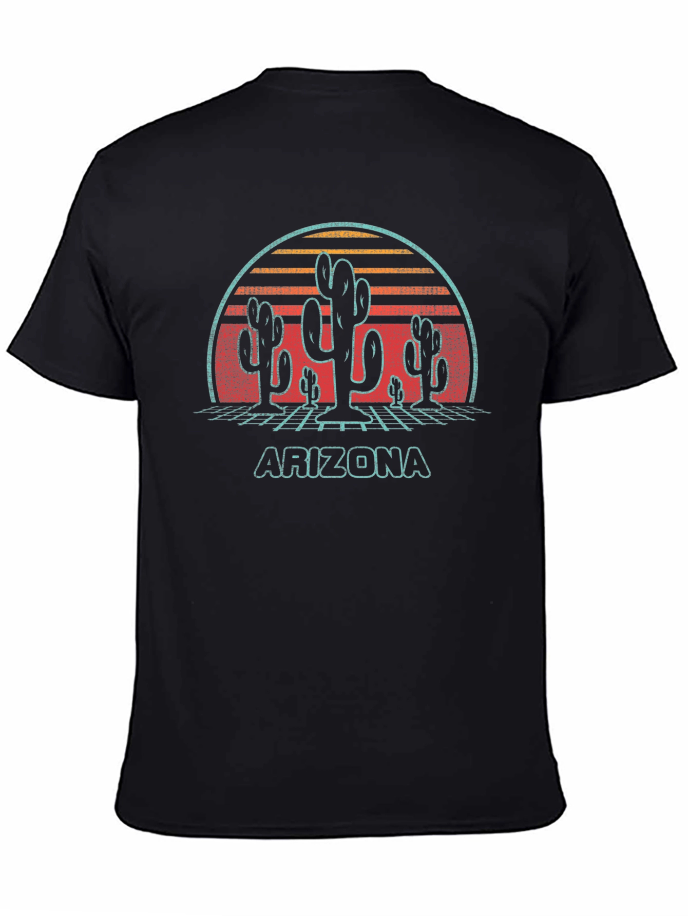 Retro Arizona Cactus T-Shirt