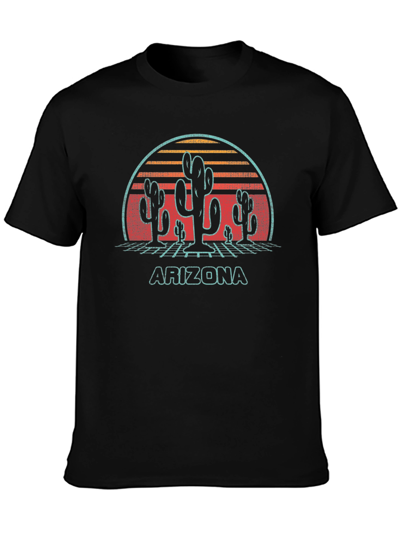 Retro Arizona Cactus T-Shirt