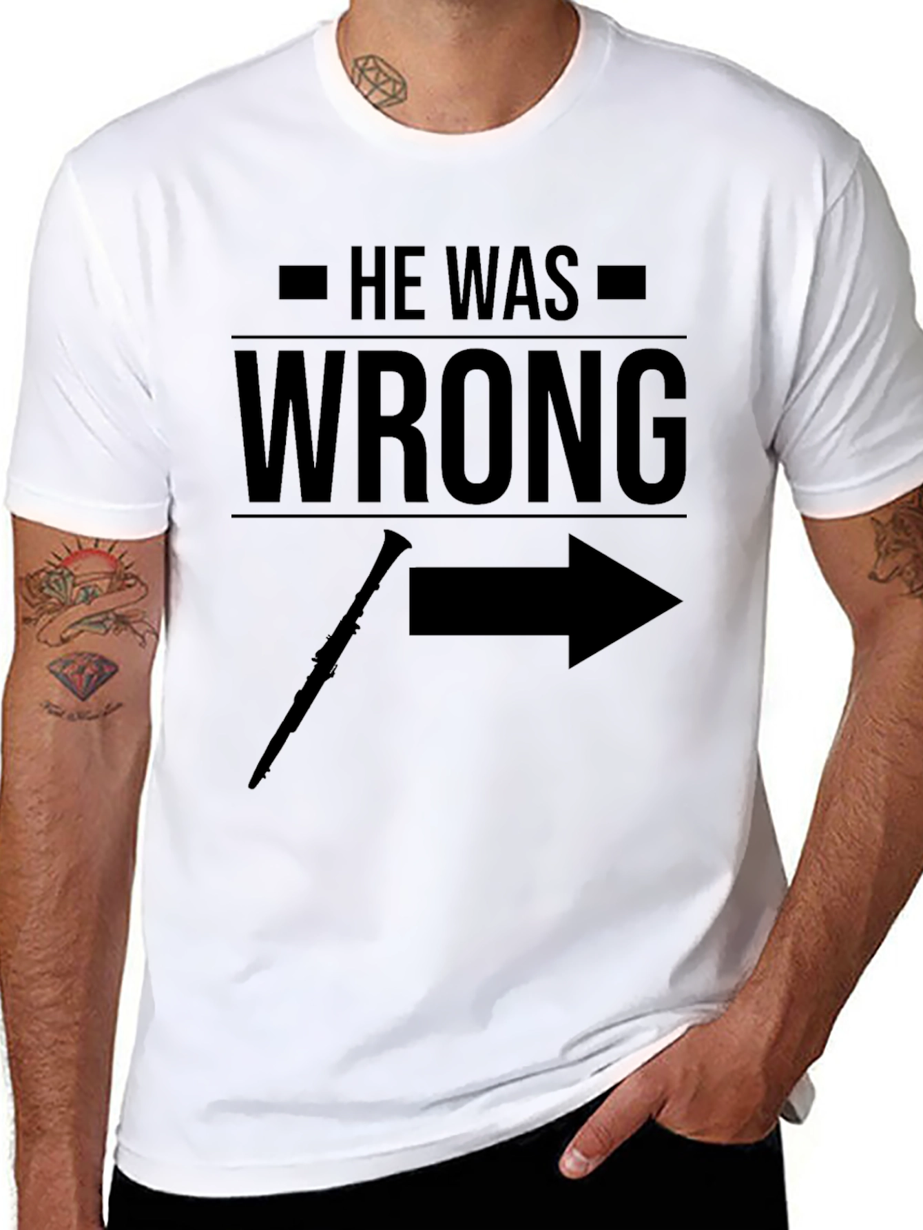He Was Wrong She Was Right T-Shirt