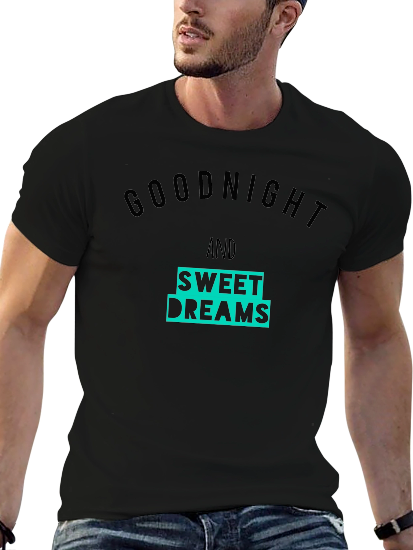 Goodnight & Sweet Dreams Graphic T-Shirt