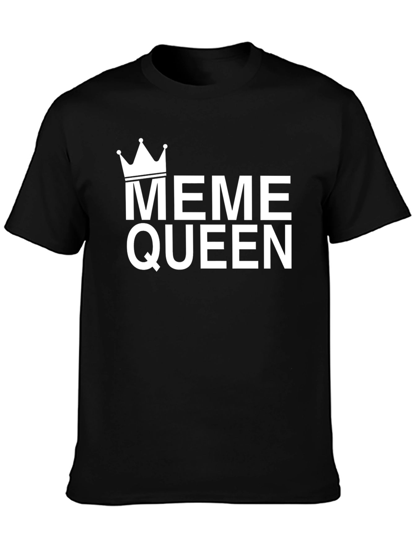 Meme Queen Black T-Shirt