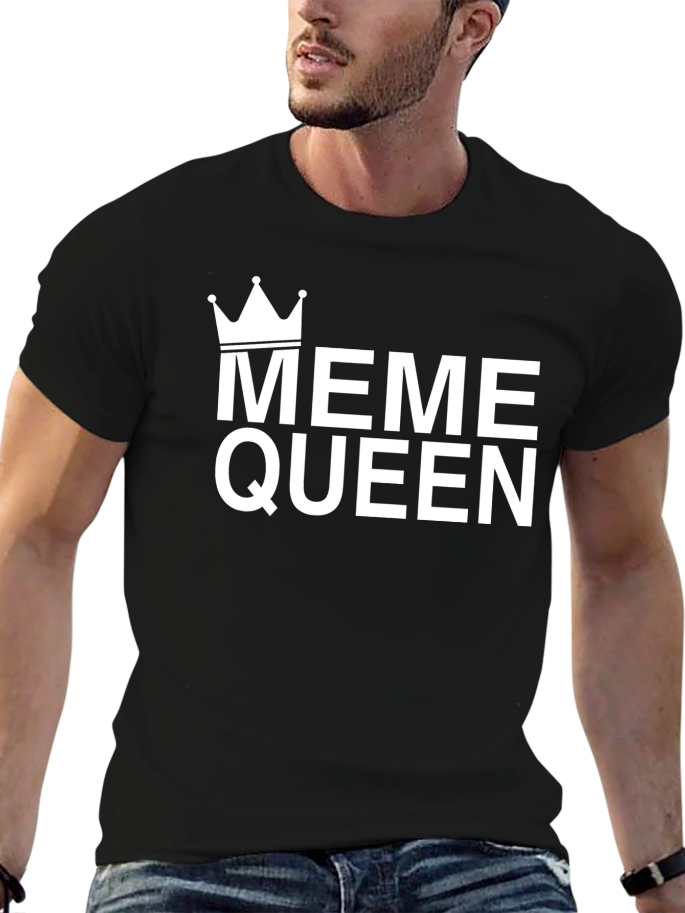 Meme Queen Black T-Shirt