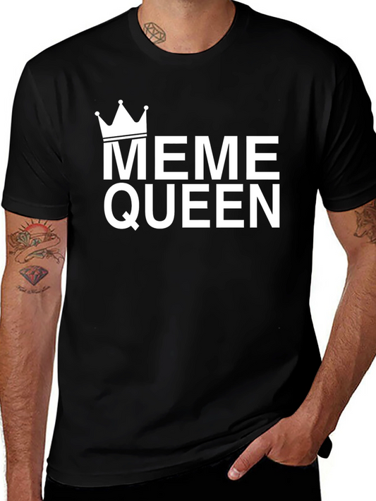 Meme Queen Black T-Shirt