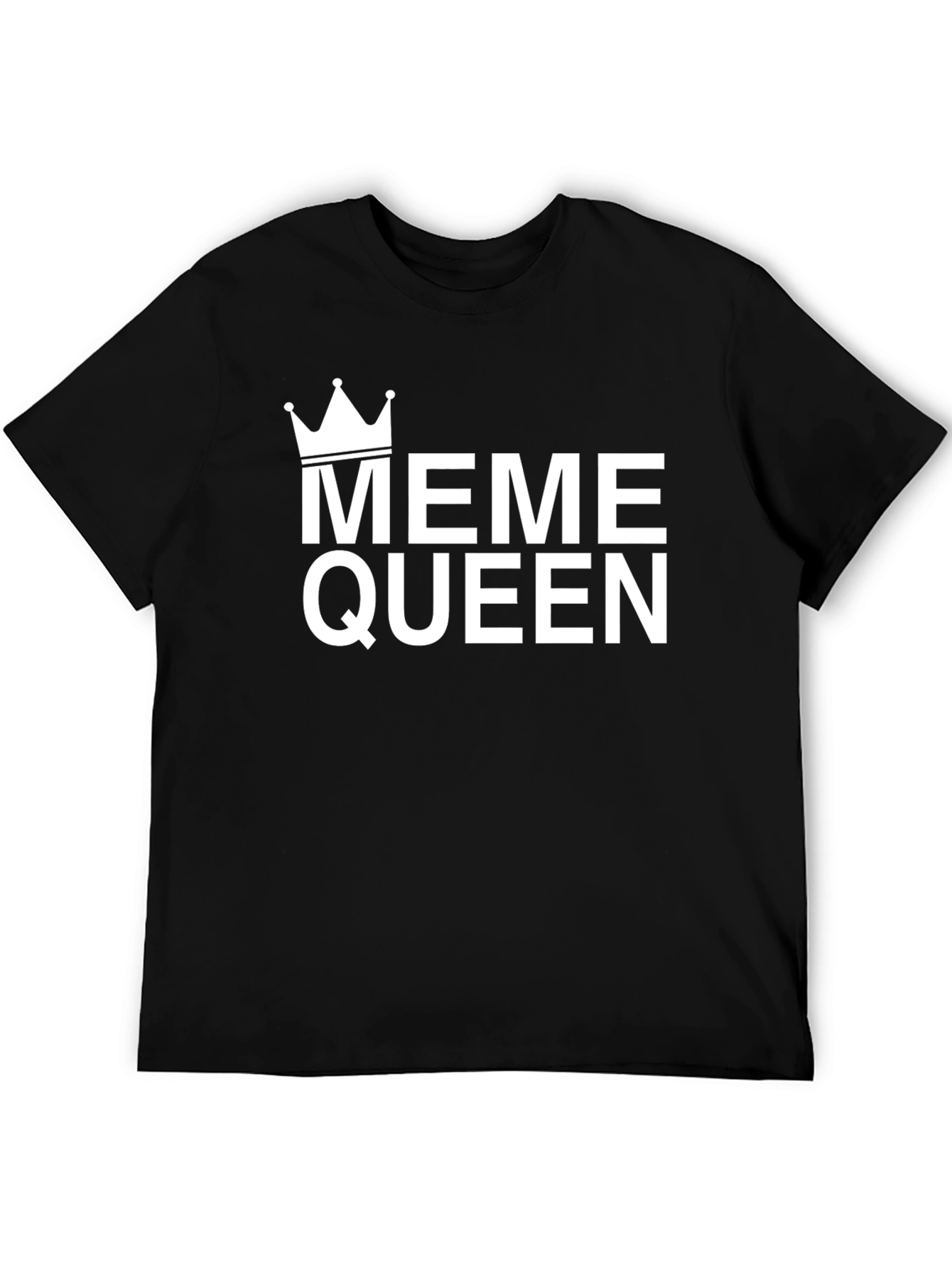 Meme Queen Black T-Shirt