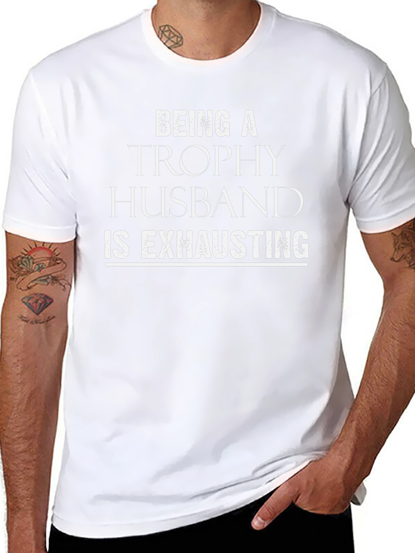 Trophy Husband Tee - Funny Husband Gift