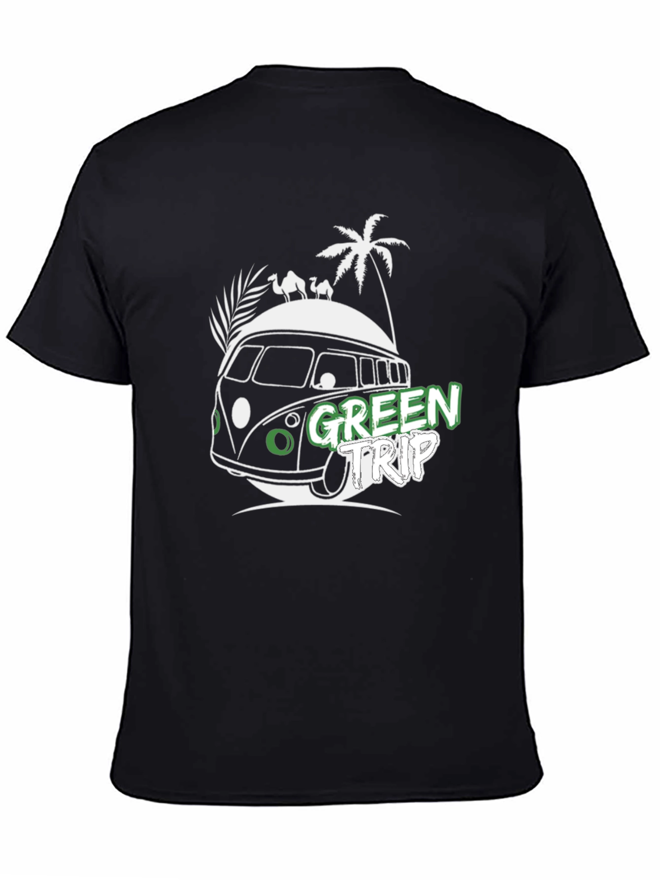 Green Trip VW Bus Graphic Tee