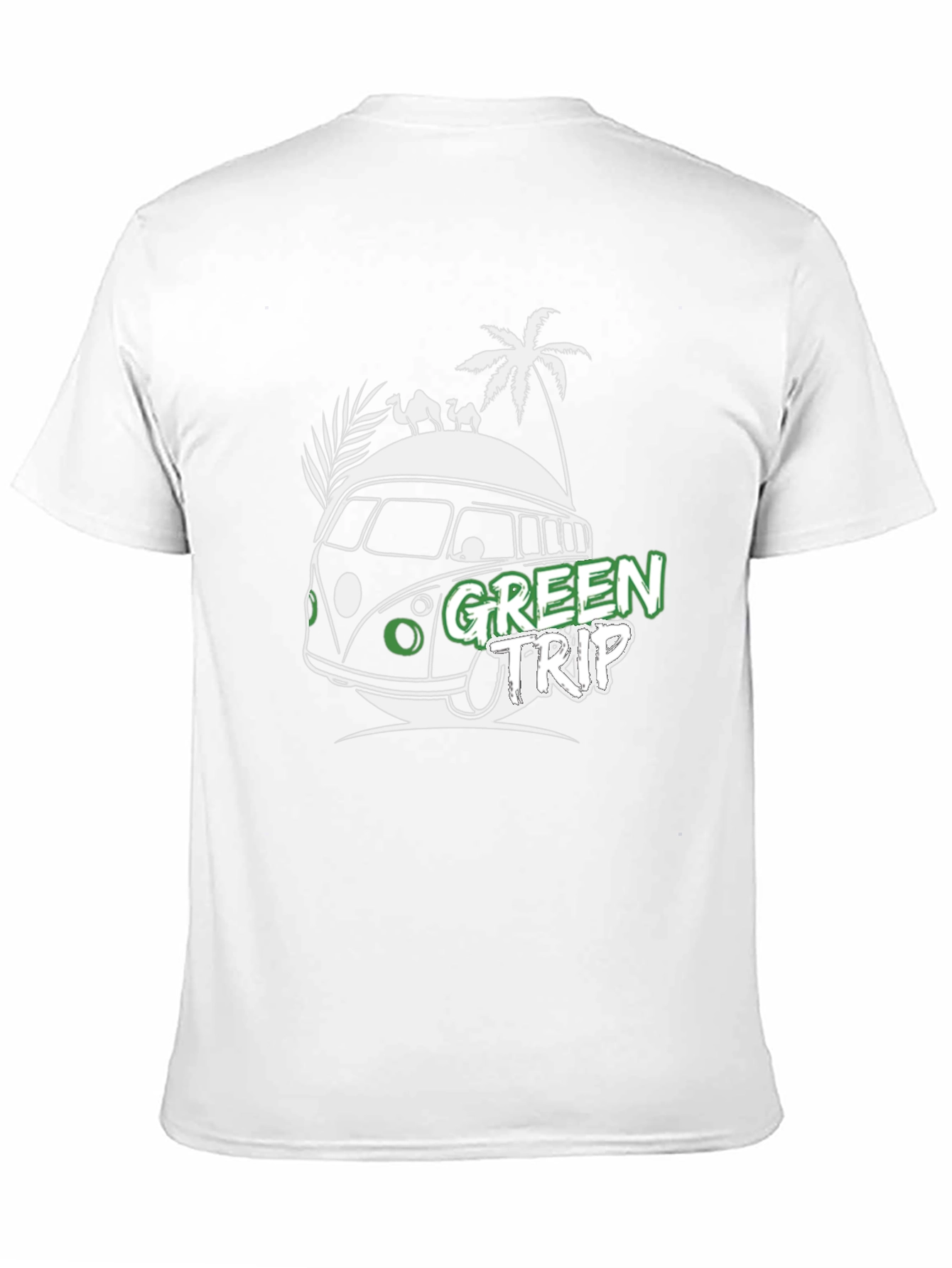 Green Trip VW Bus Graphic Tee