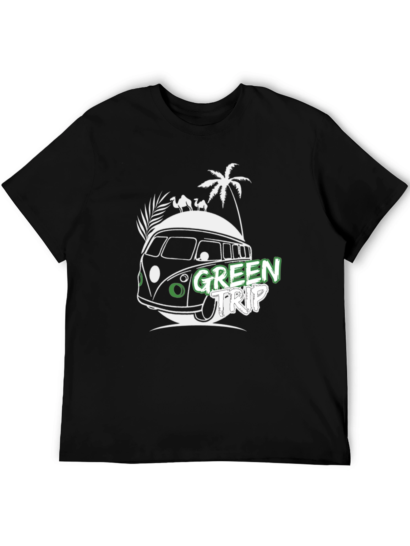 Green Trip VW Bus Graphic Tee