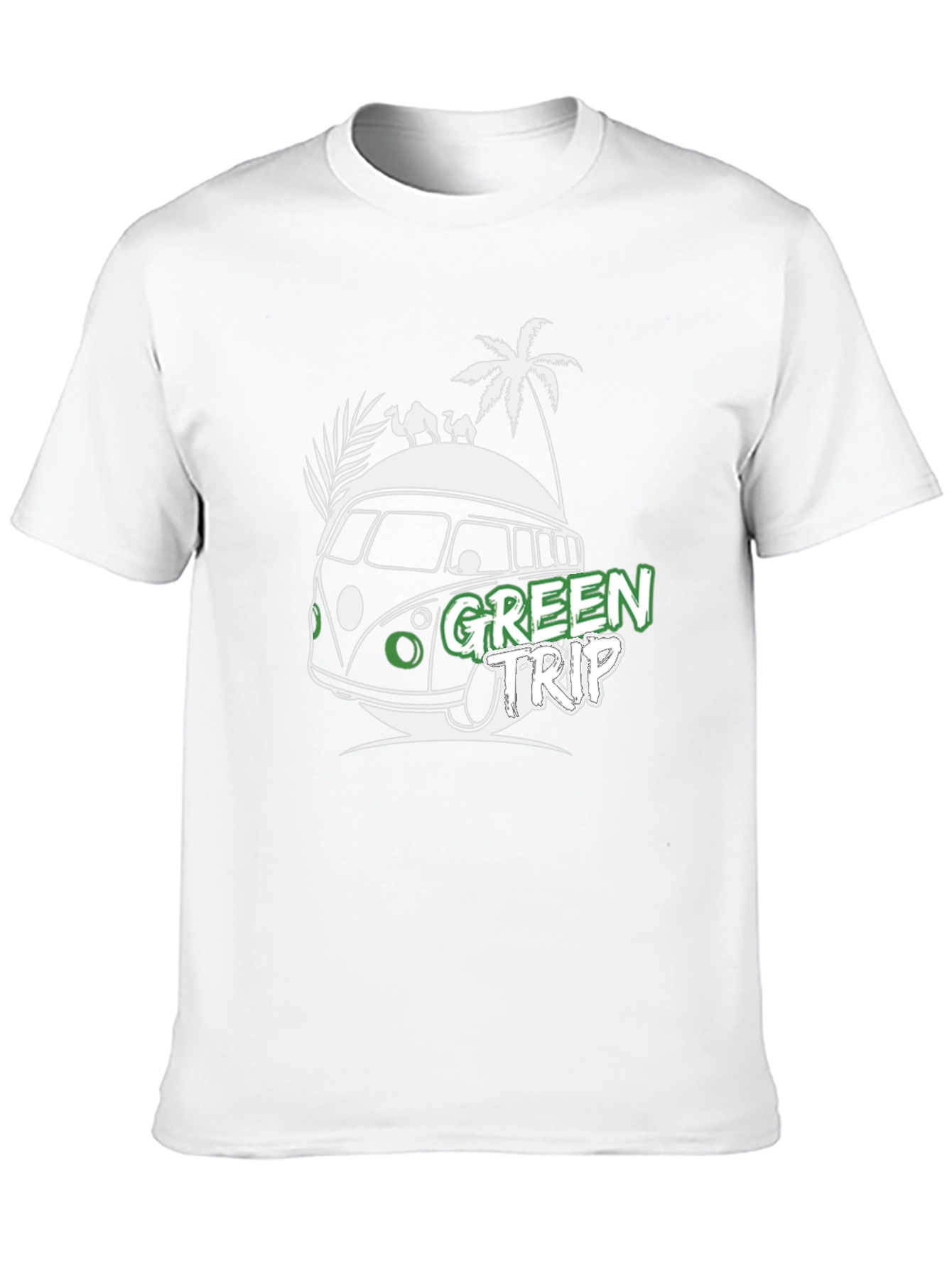 Green Trip VW Bus Graphic Tee
