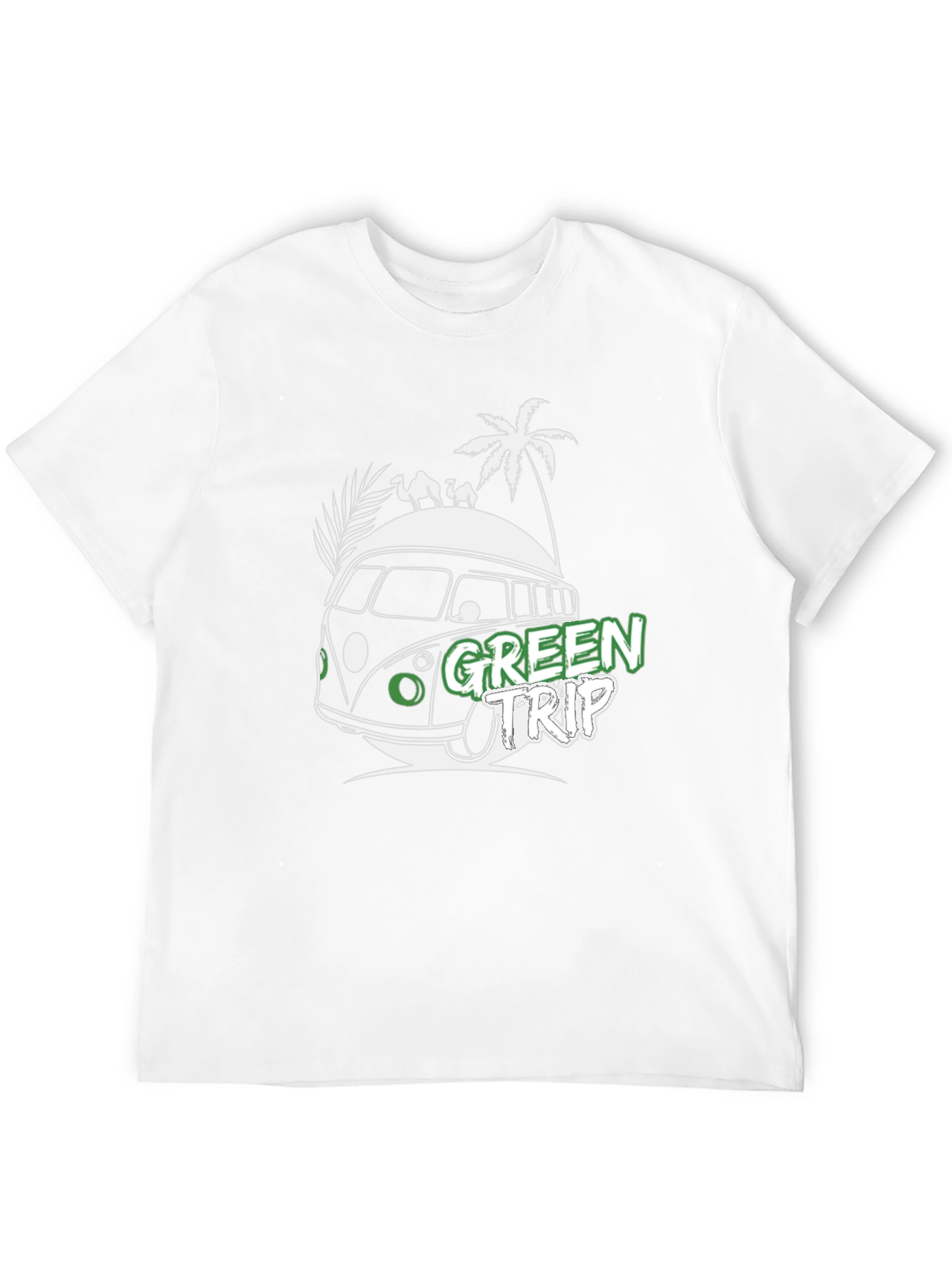 Green Trip VW Bus Graphic Tee