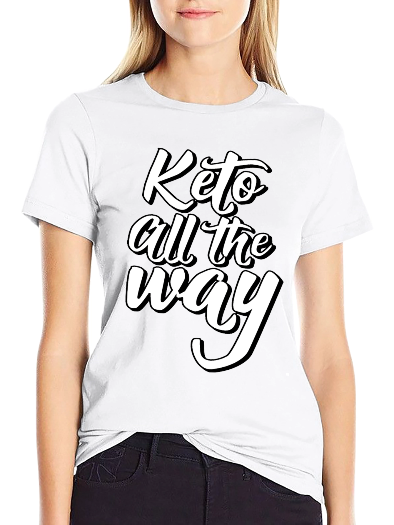 Keto All The Way Graphic Tee