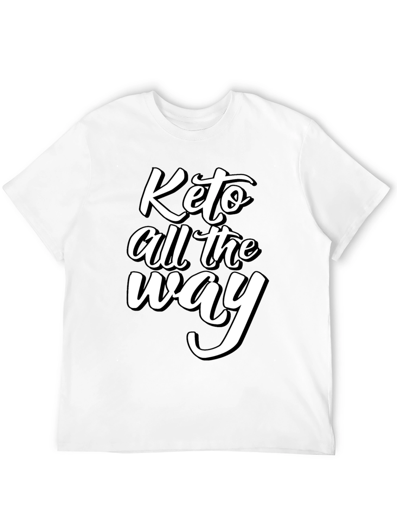 Keto All The Way Graphic Tee