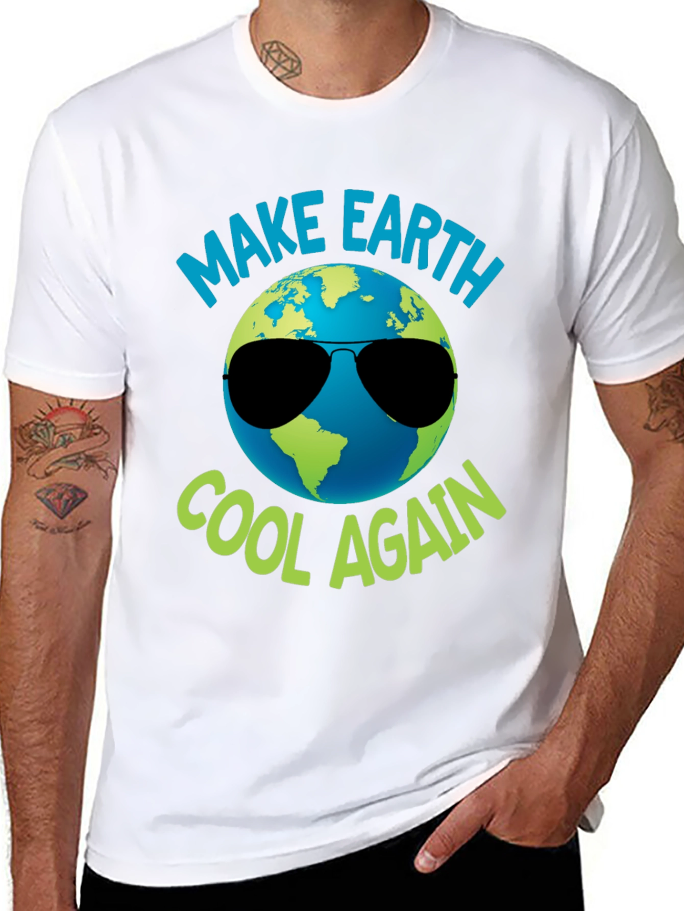 Make Earth Cool Again Graphic T-Shirt