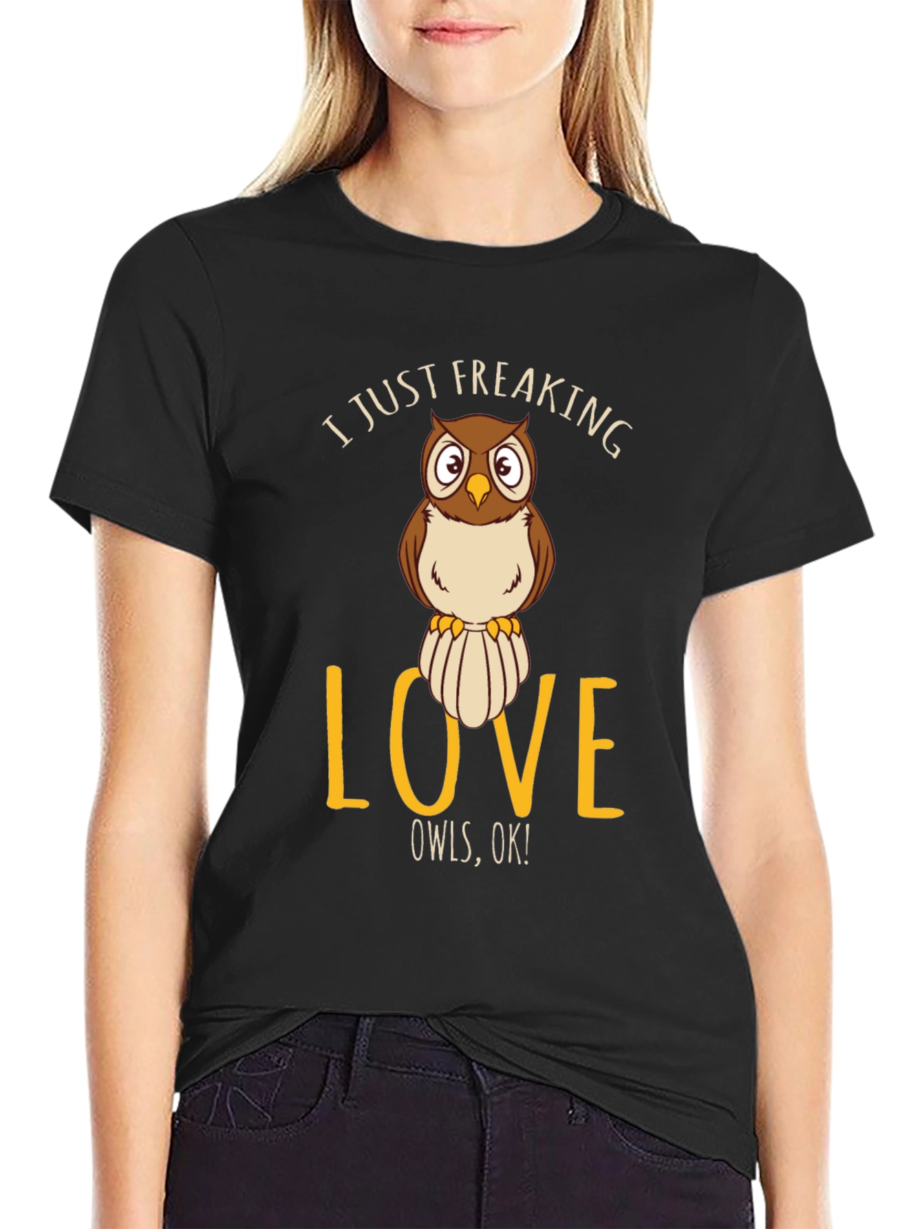 I Just Freaking Love Owls T-Shirt